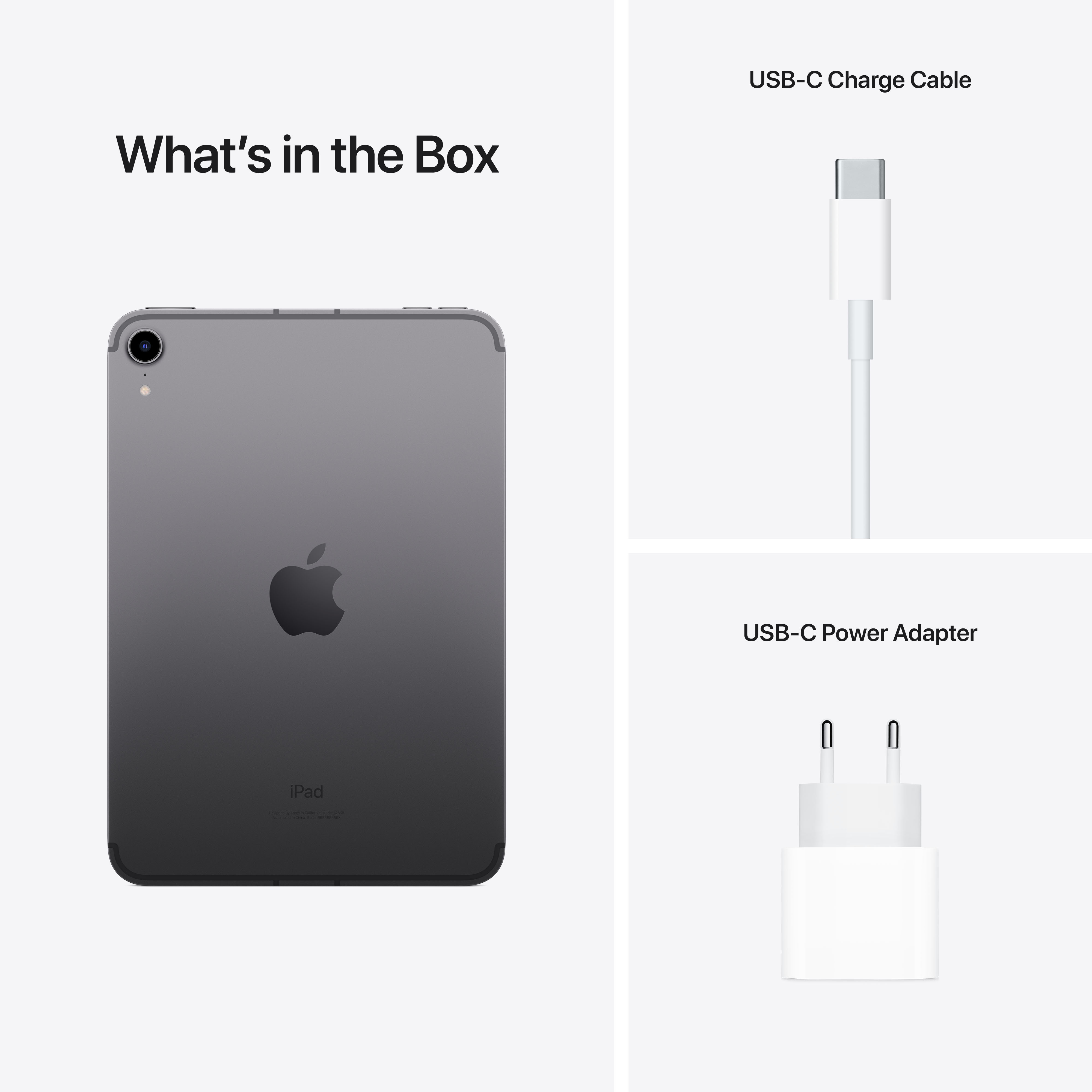 Apple iPad mini 64 Gt WiFi + 5G 2021 -tabletti, tähtiharmaa (MK893)