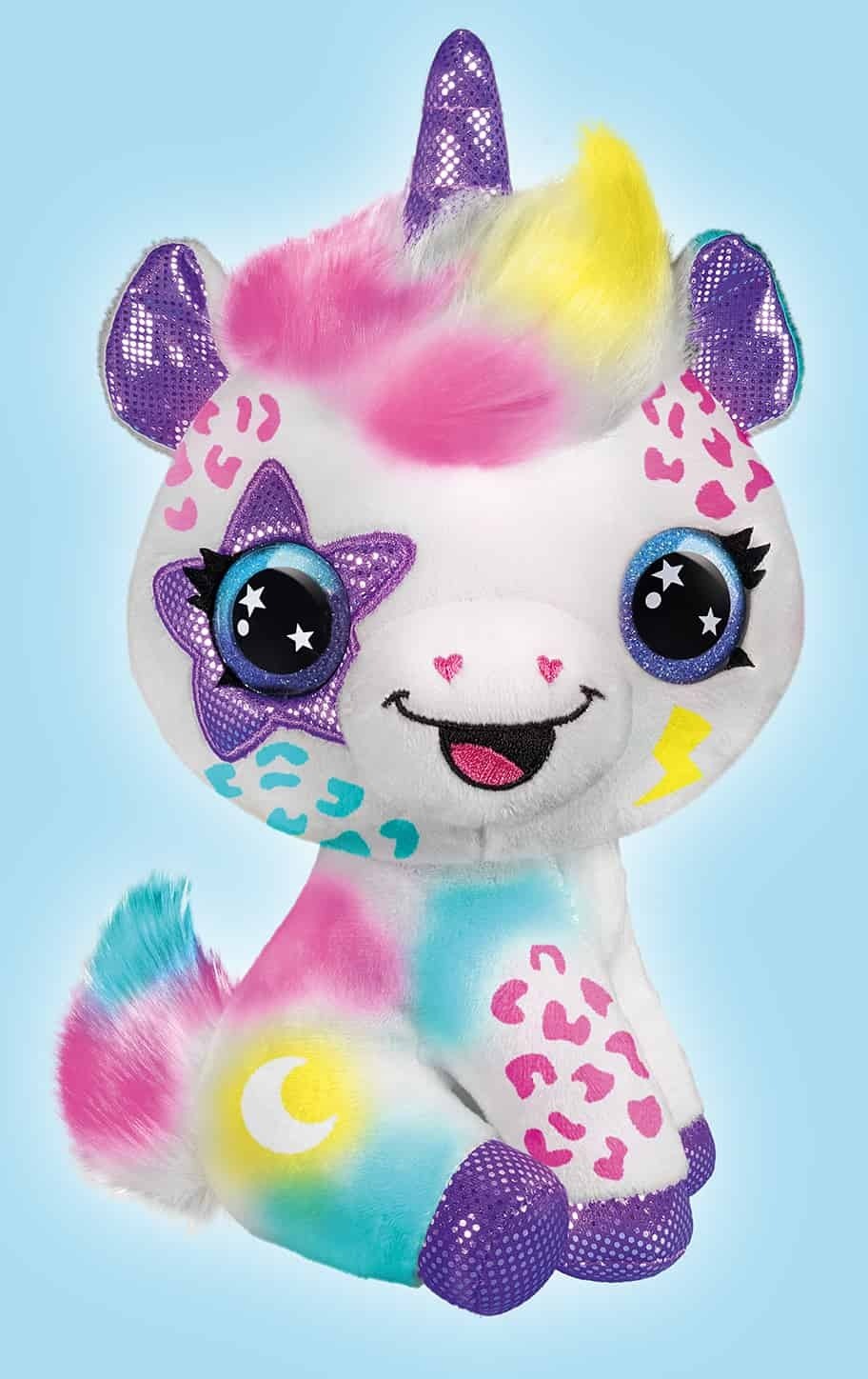 Airbrush Plush -pehmolelu, Unicorn