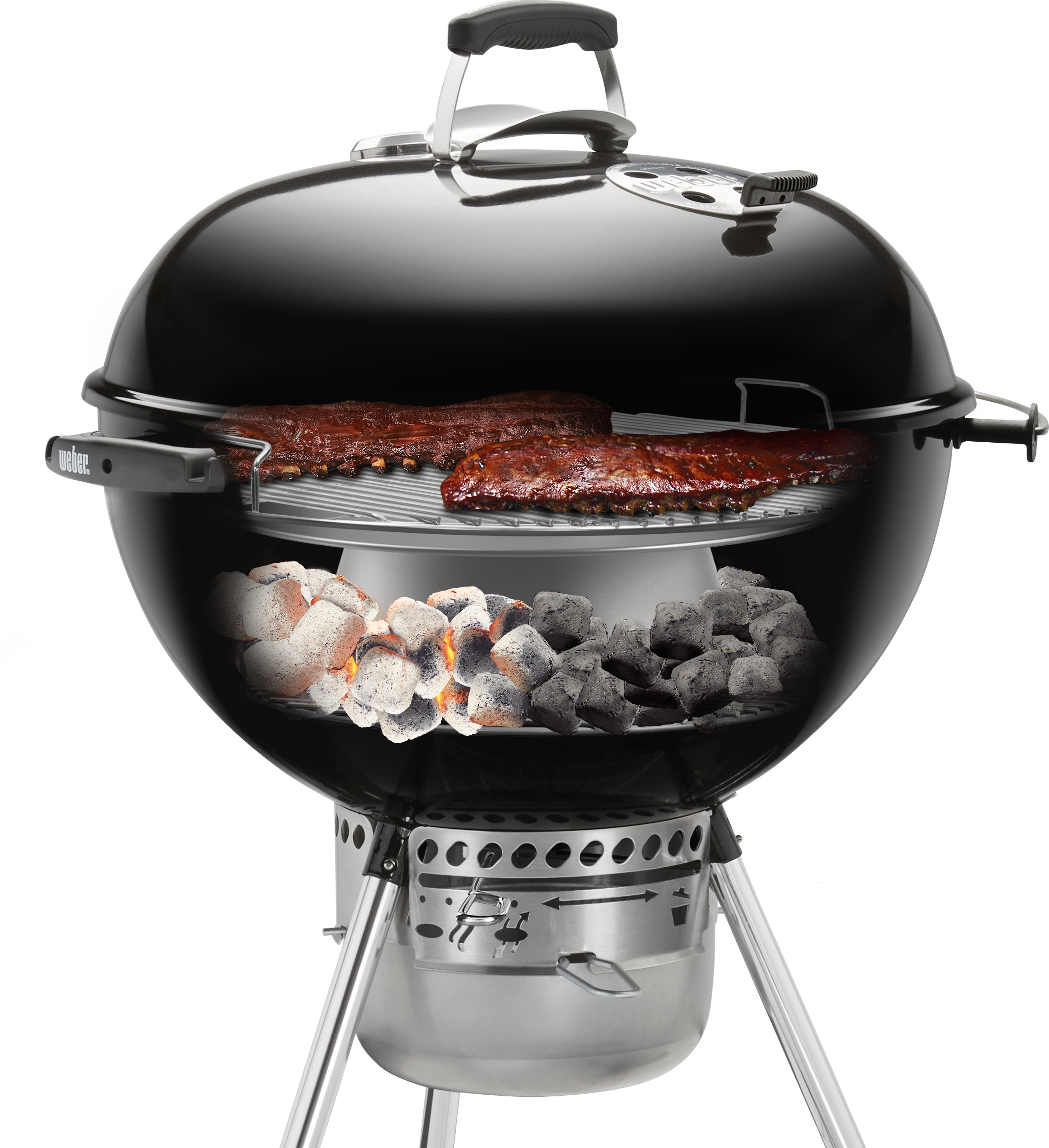 Weber -lämmönohjain hiiligrilliin, 57 cm