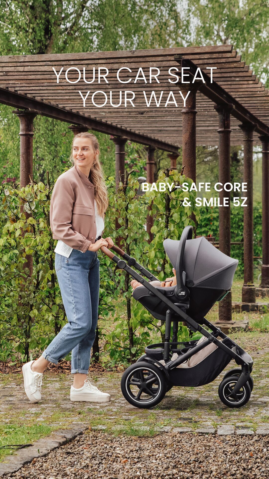 BRITAX RÖMER BABY-SAFE CORE -turvakaukalo, 40 - 83 cm, Frost Grey