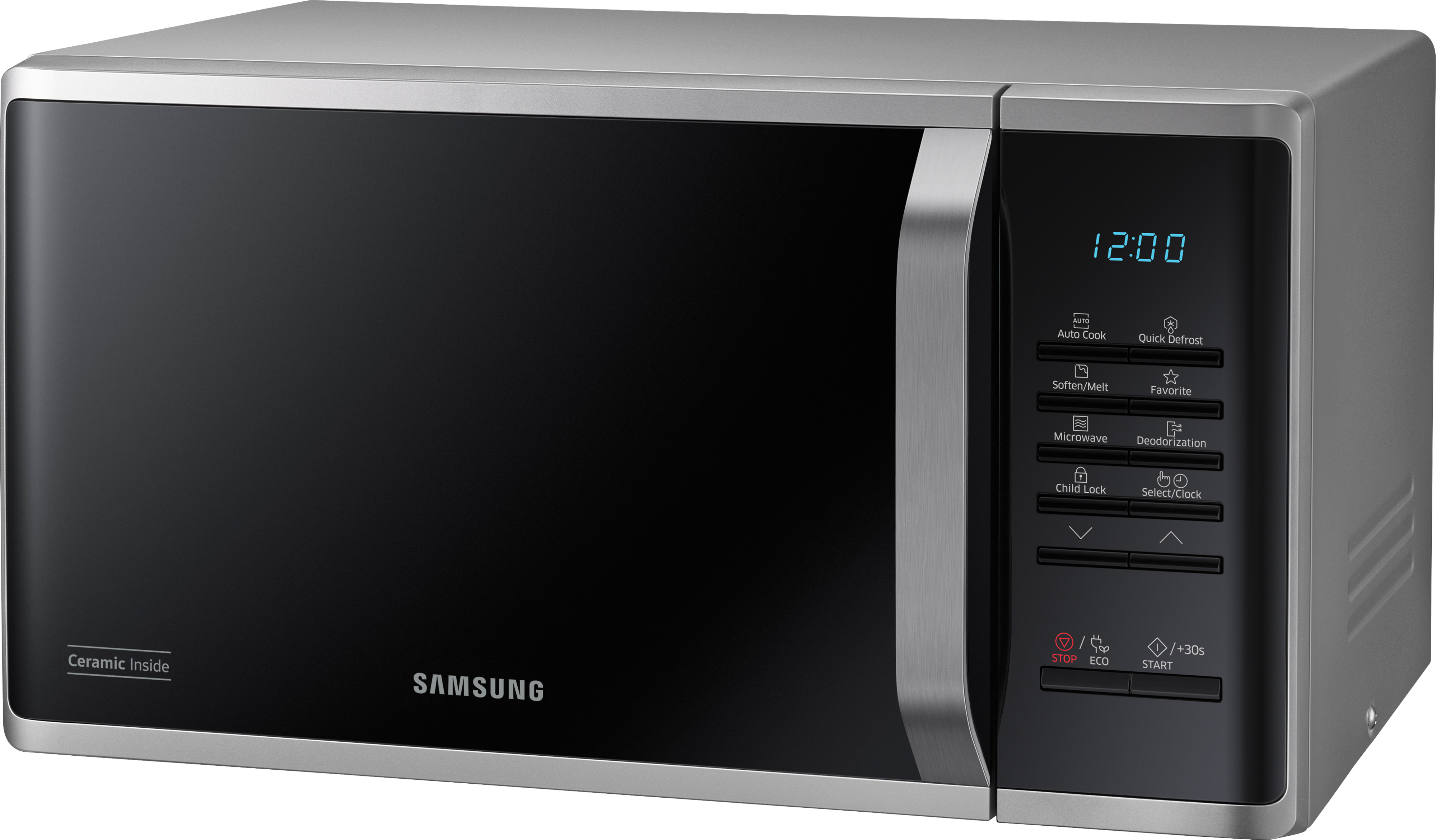 Samsung MS23K3523AS mikroaaltouuni, hopea