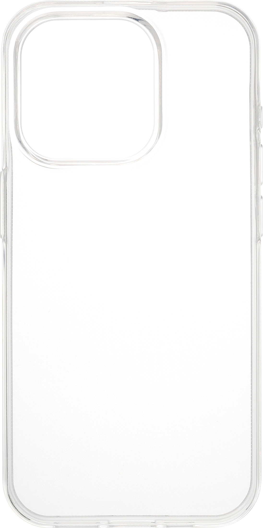 Fonekit silikonisuoja, iPhone 15 Pro, läpinäkyvä