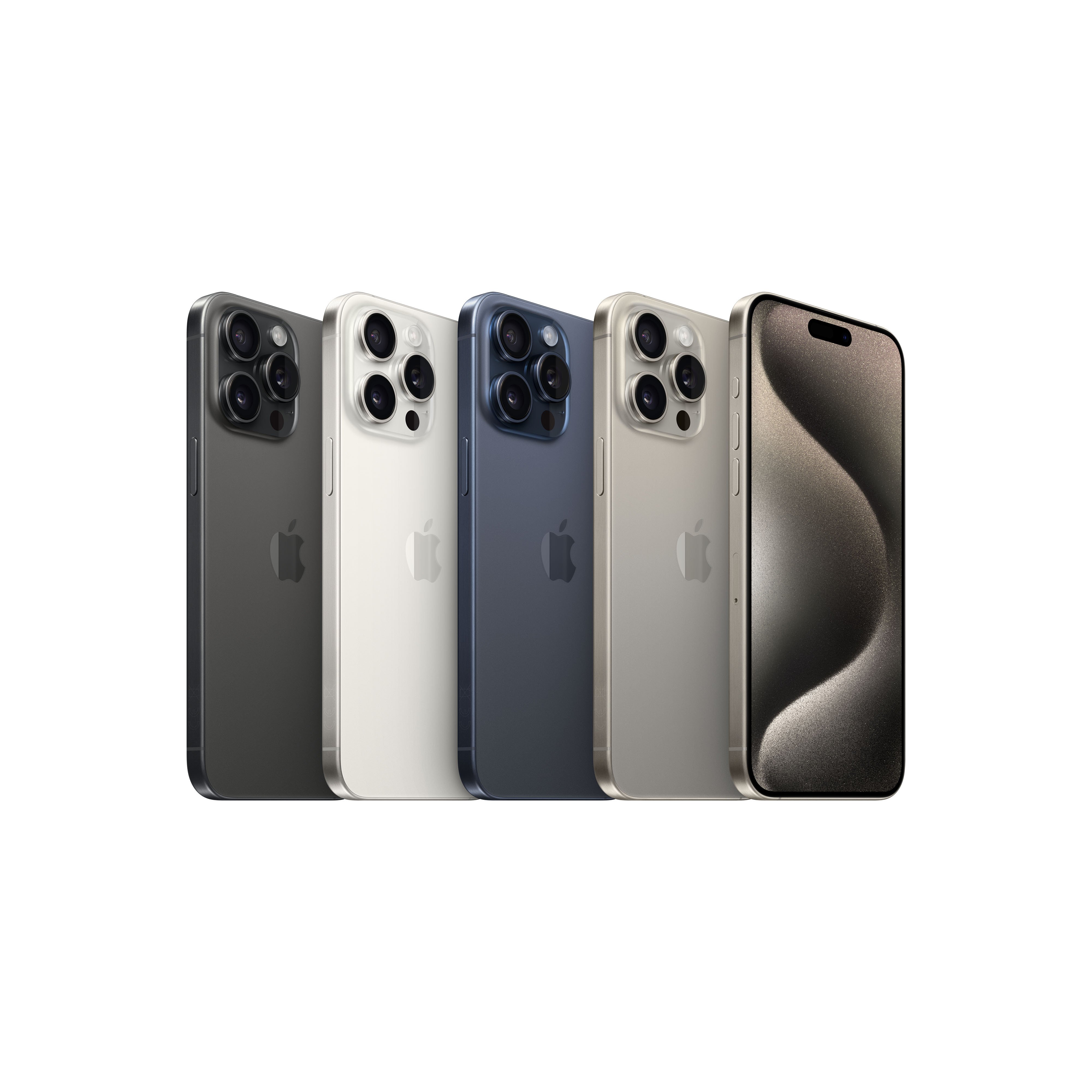 Apple iPhone 15 Pro Max 512 Gt -puhelin, mustatitaani (MU7C3