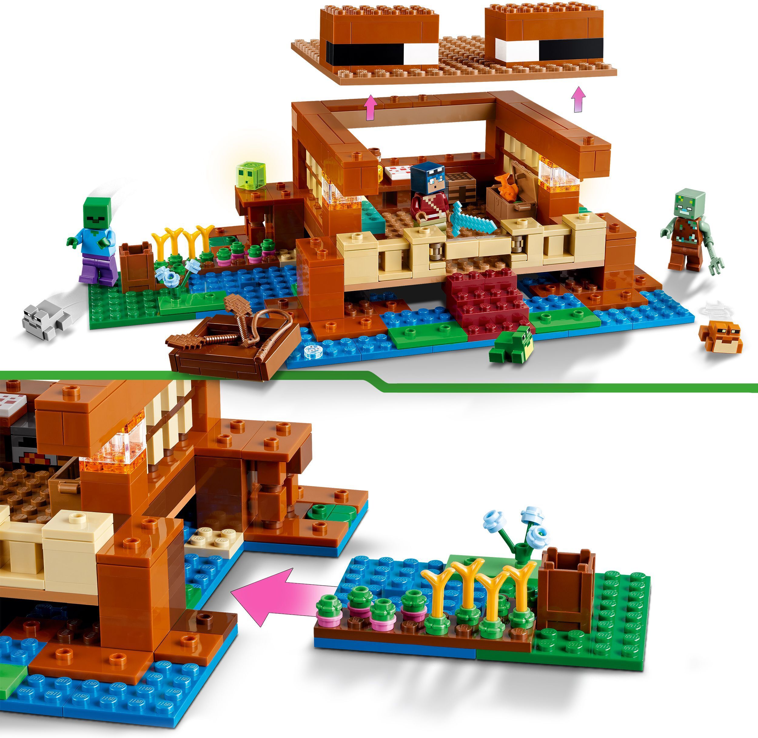 LEGO Minecraft 21255  - Hornaportaalin väijytys