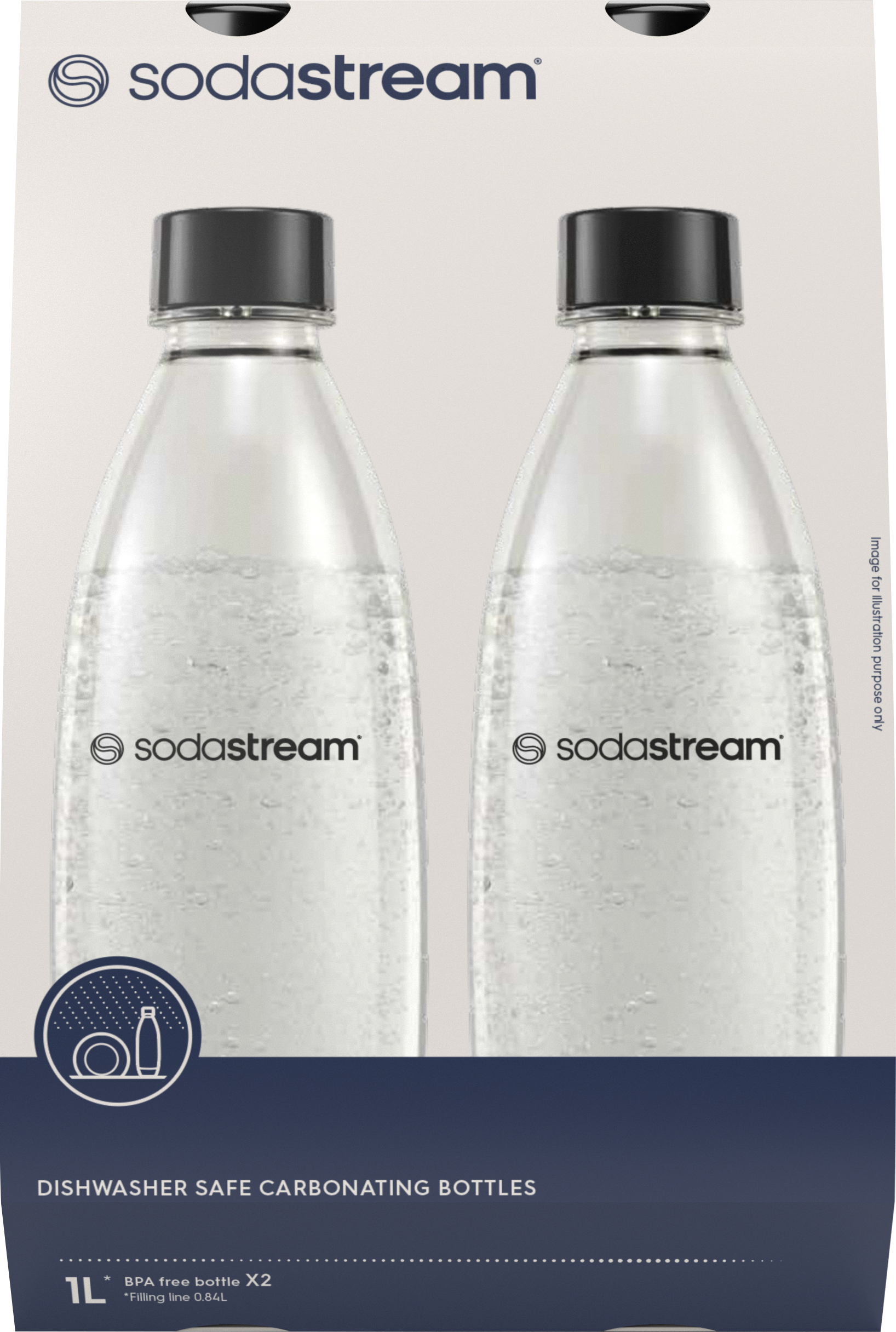 Sodastream TWIN Fuse DWS pullo, 1L