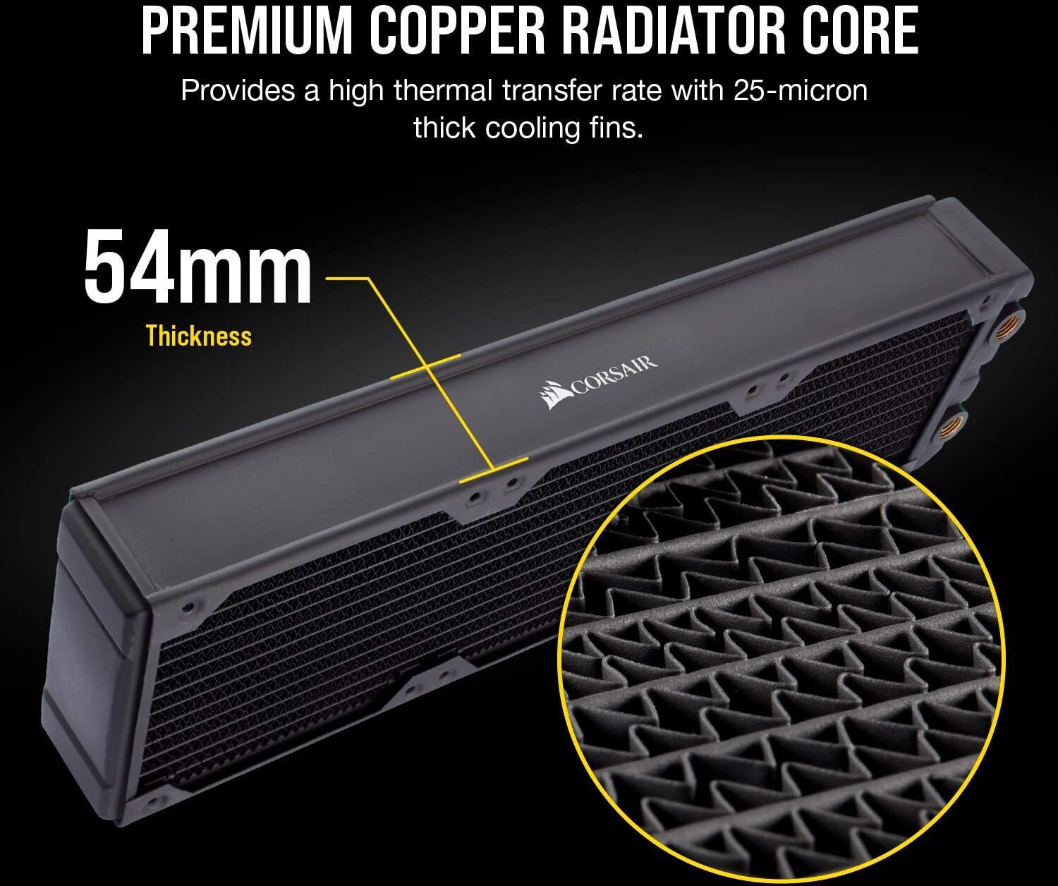 Corsair Hydro X Series Radiator XR7 -jäähdytin, 360 mm