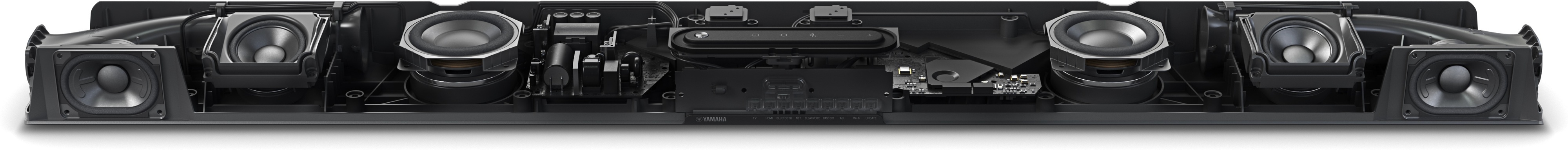Yamaha SR-X40A soundbar, musta