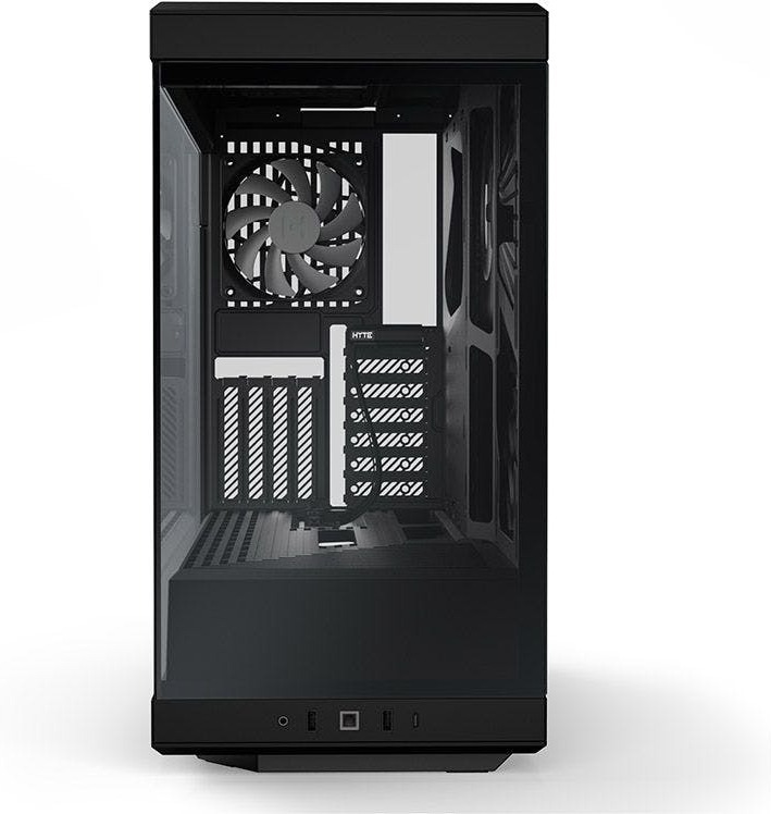 Hyte Y40 Black ATX-kotelo ikkunalla, musta