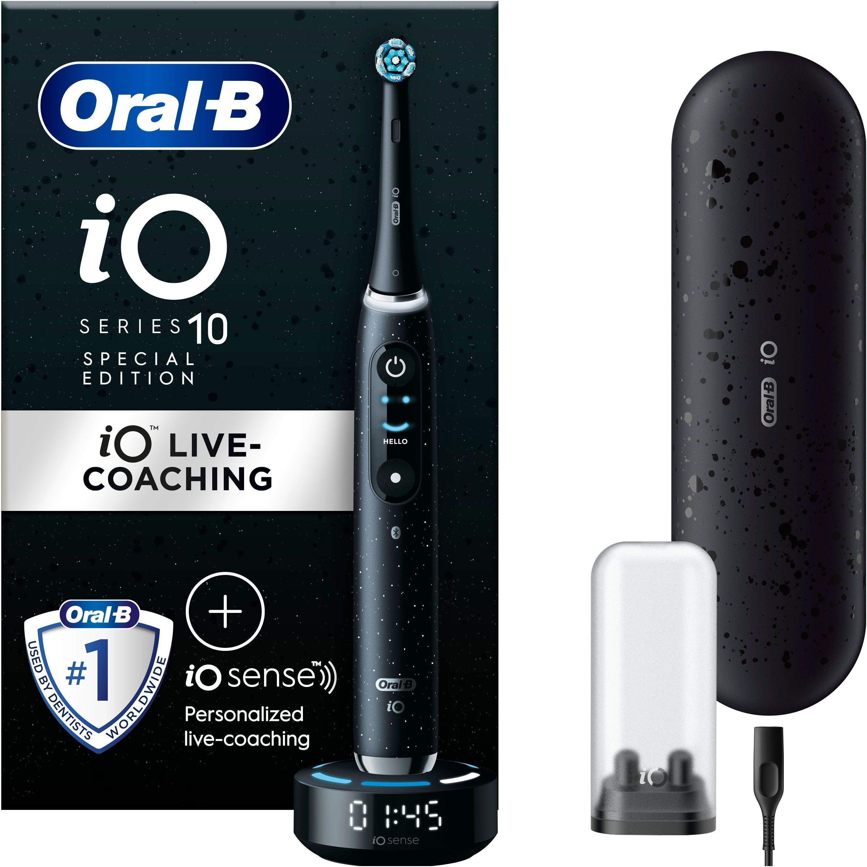 Oral-B iO Series 10 sähköhammasharja, musta