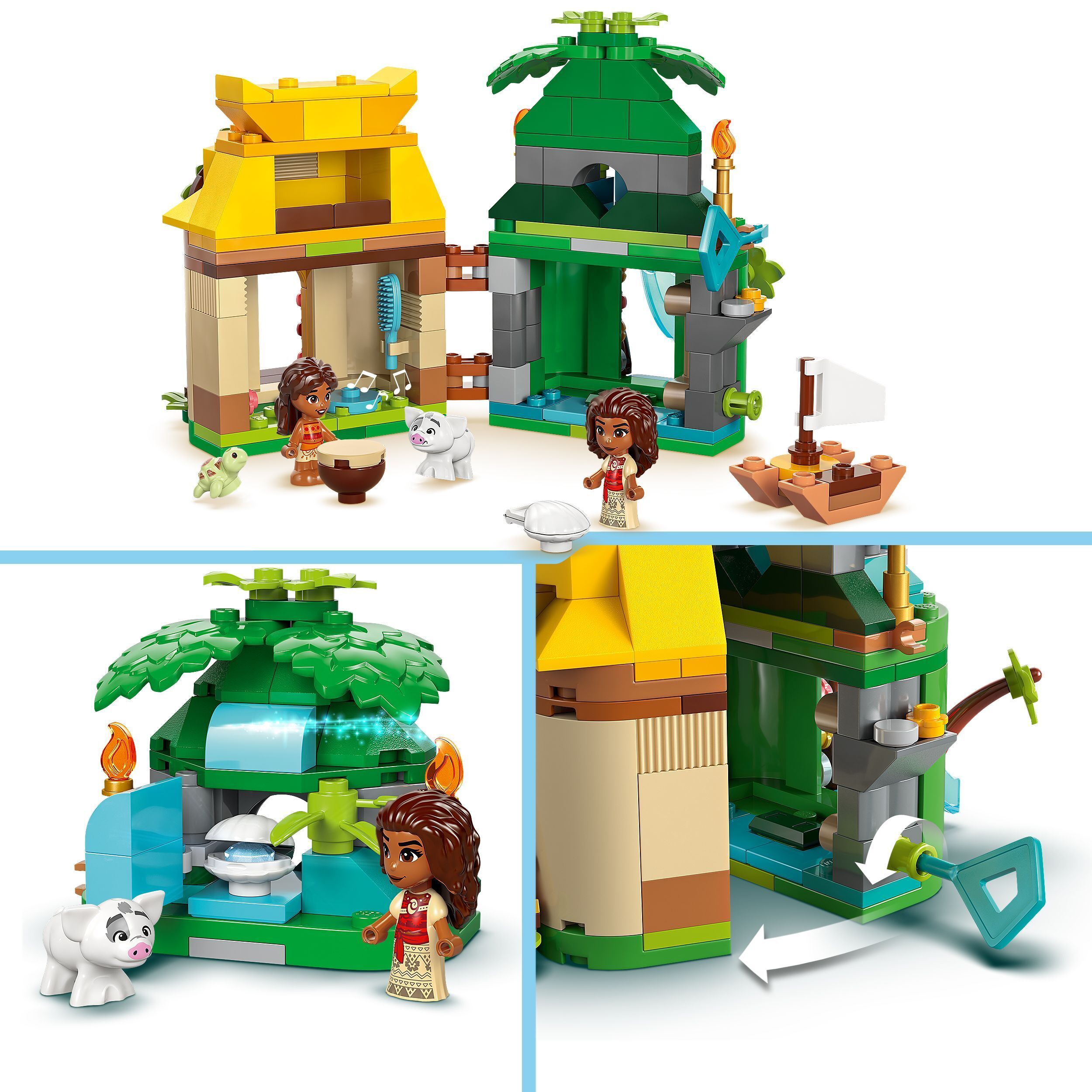 LEGO Disney Princess 43260 – Vaianan hauskat saaripuuhat