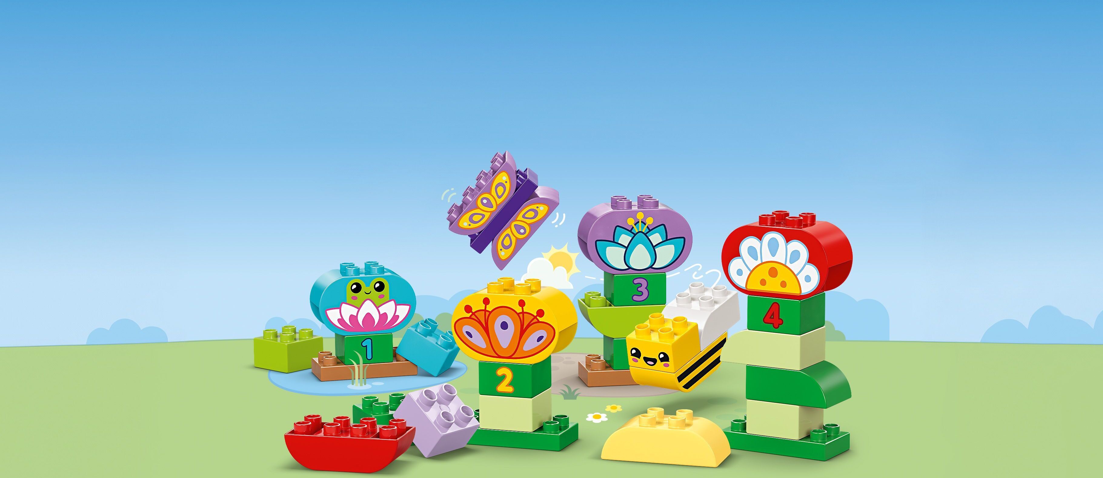 LEGO DUPLO Town 10444 – Mielikuvituspuutarha ja hauskat kukat