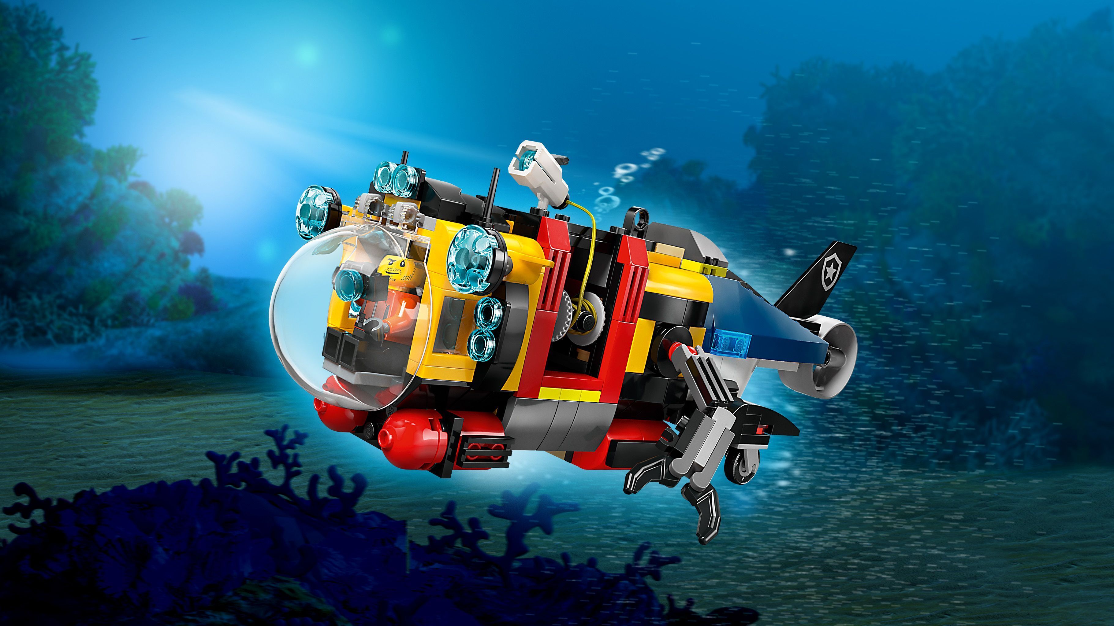 LEGO City 60462 – Helikopteri, paloauto ja sukellusvene yhdessä