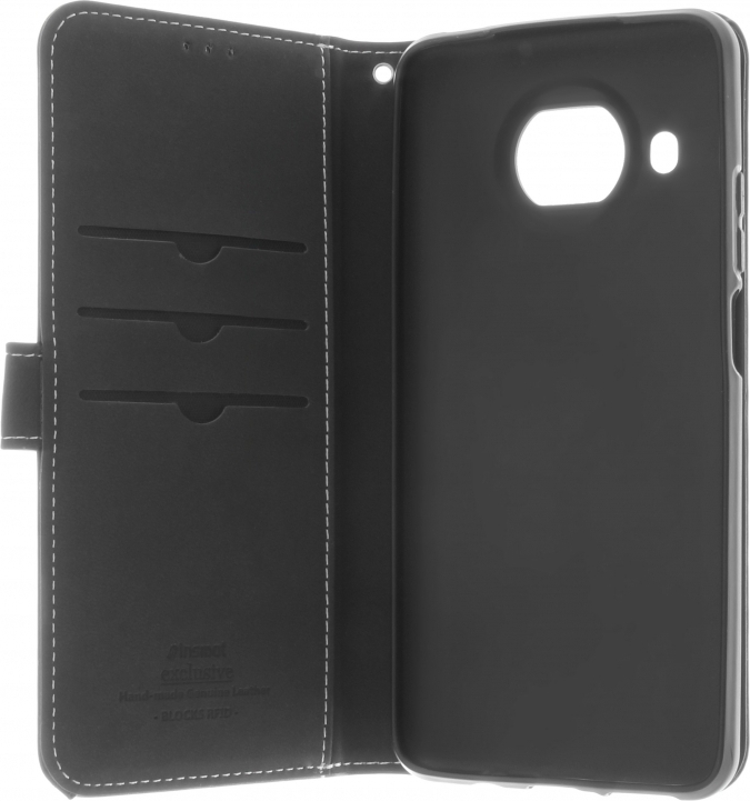 Insmat Exclusive Flip Case -lompakkokotelo, Xiaomi Mi 10T Lite 5G, musta