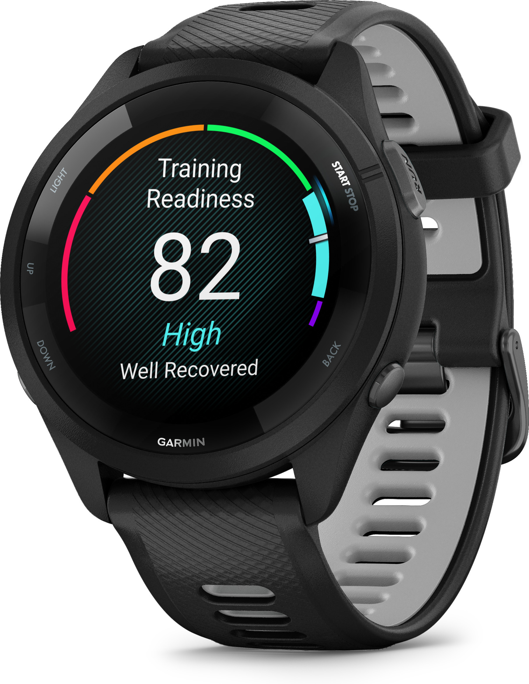 Garmin Forerunner 265 -urheilukello, musta / harmaa