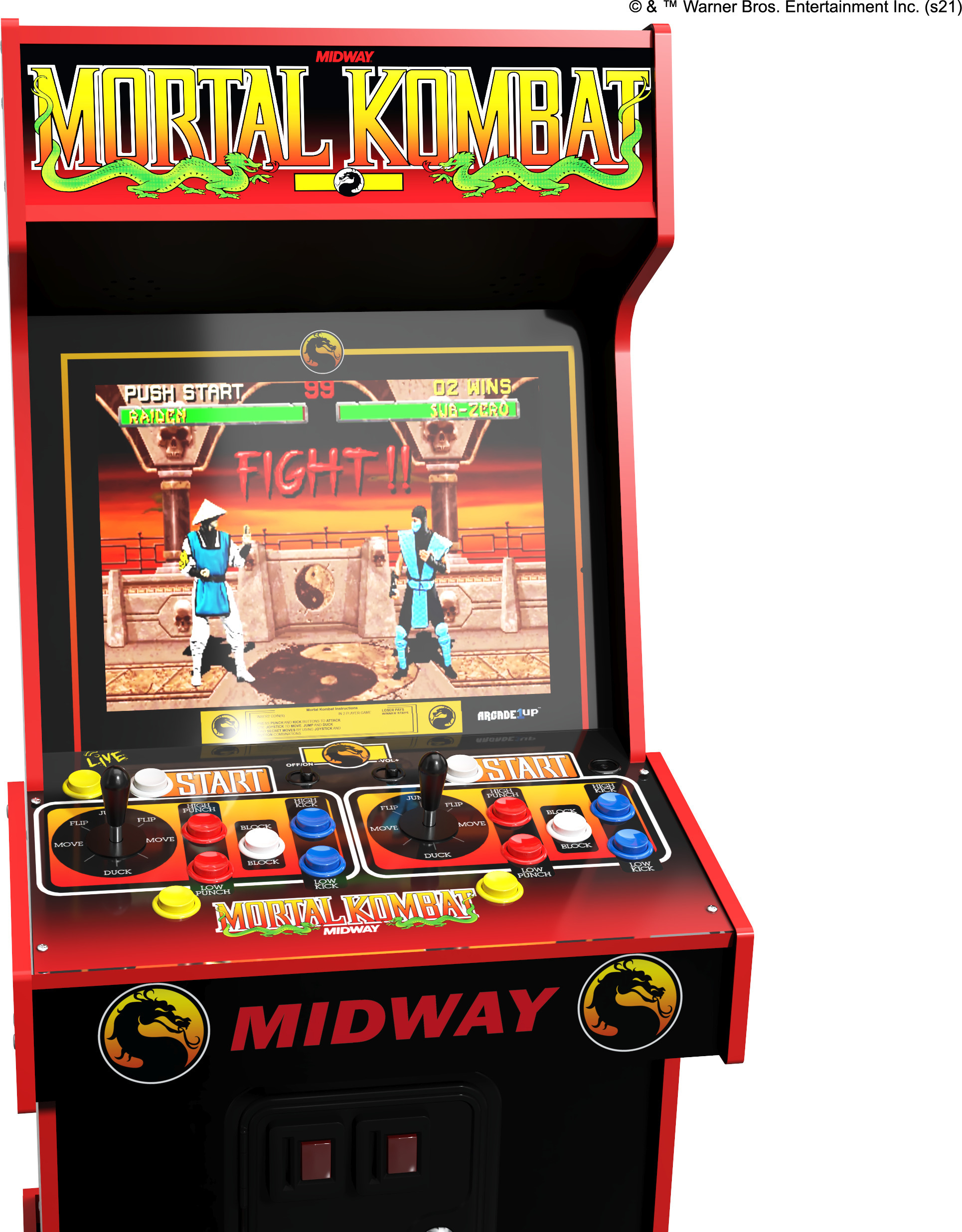 Arcade1Up Midway Legacy - Mortal Kombat 30th Anniversary Edition -pelikabinetti – Verkkokauppa.com