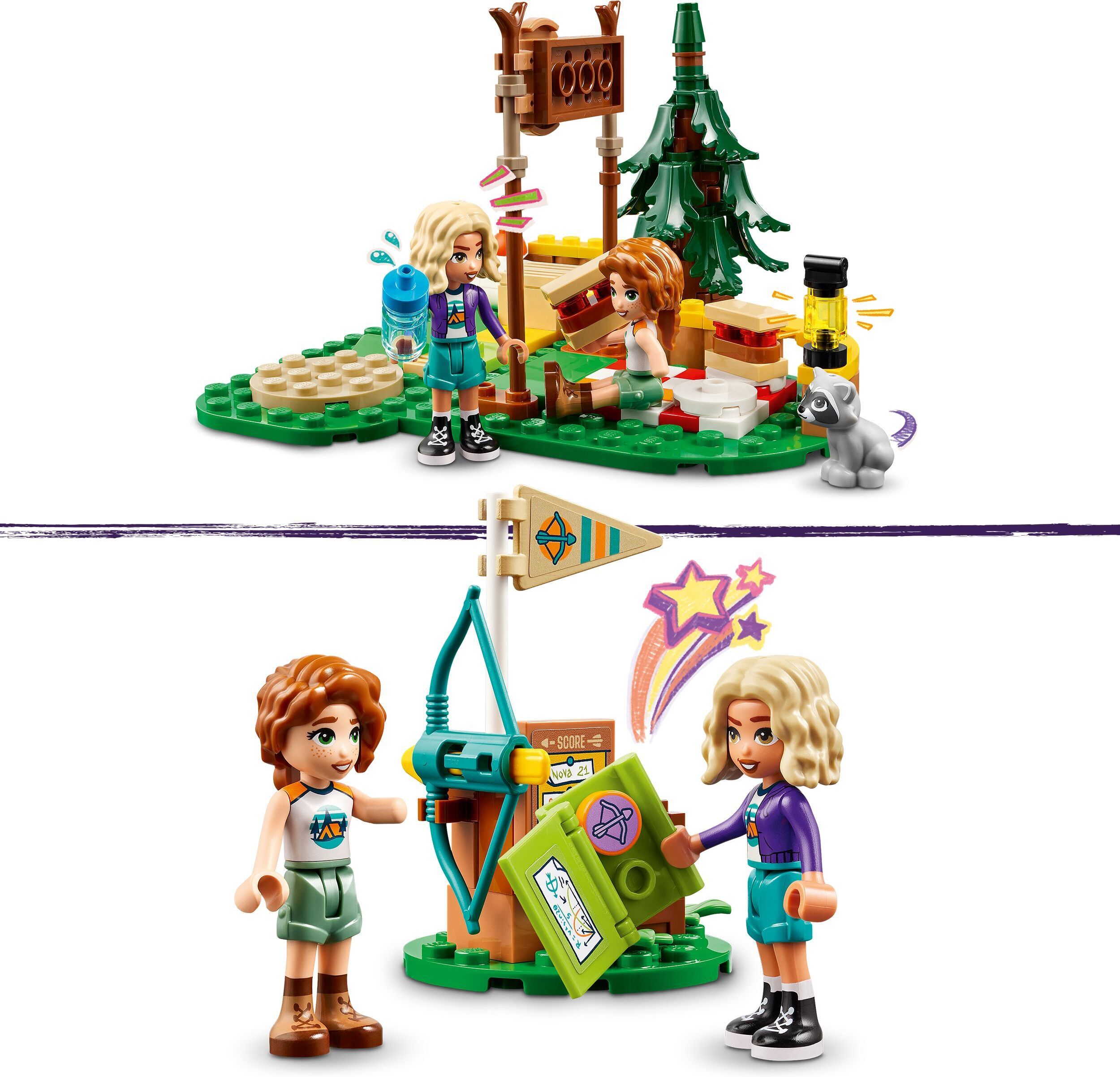 LEGO Friends 42622  - Seikkailuleirin jousiammuntarata