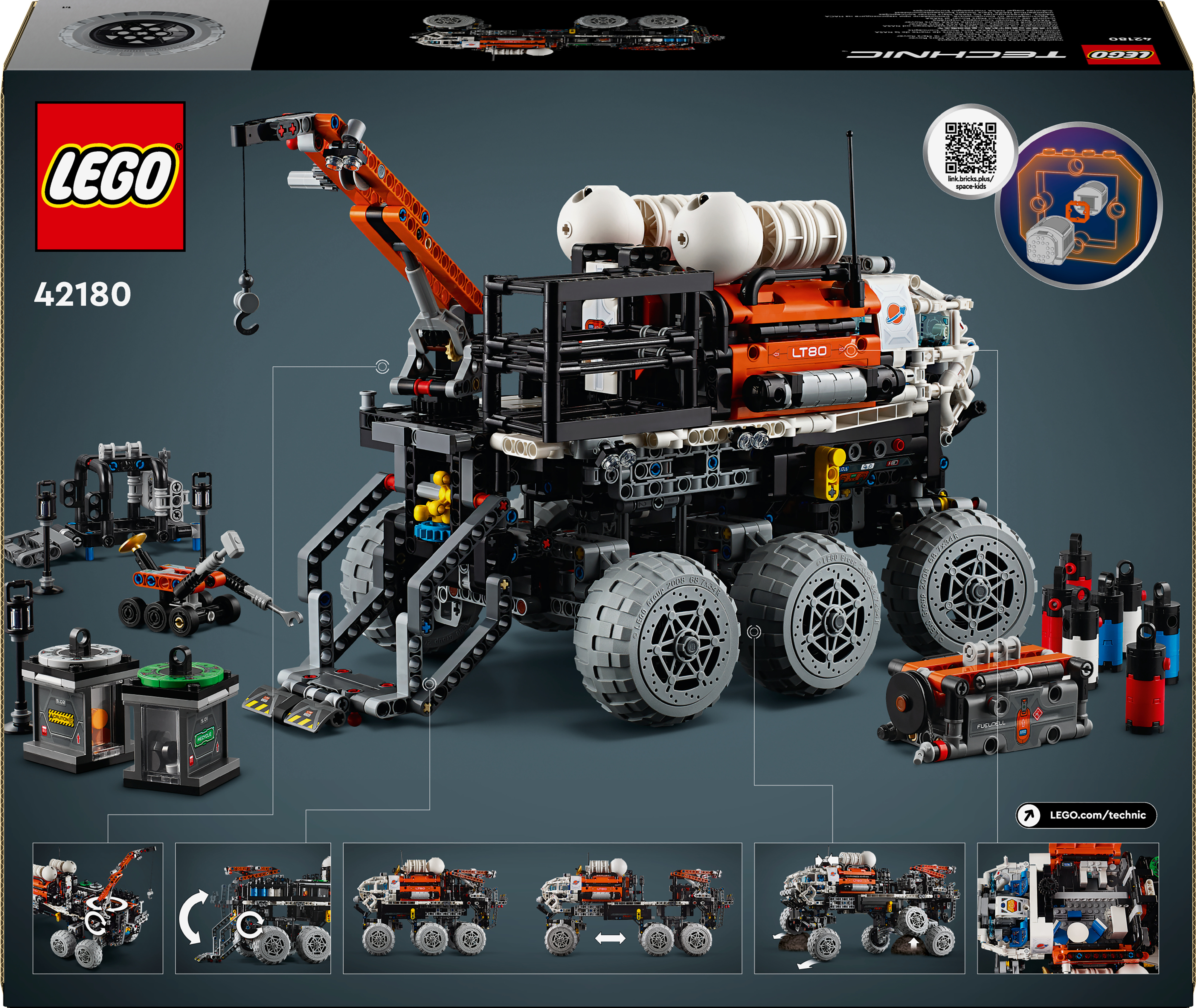 LEGO Technic 42180  - Mars-tutkijoiden kulkija