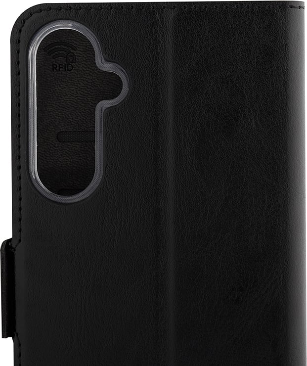 Wave BookCase, Samsung Galaxy A25 5G, musta