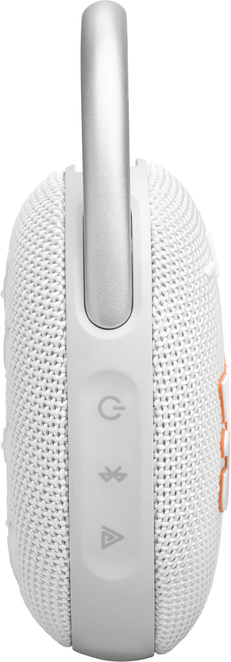 JBL Clip 5 Bluetooth-kaiutin, valkoinen