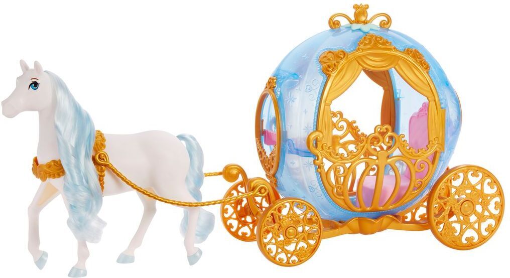 Disney Princess - Tuhkimon vaunut ja hevonen -leikkisetti