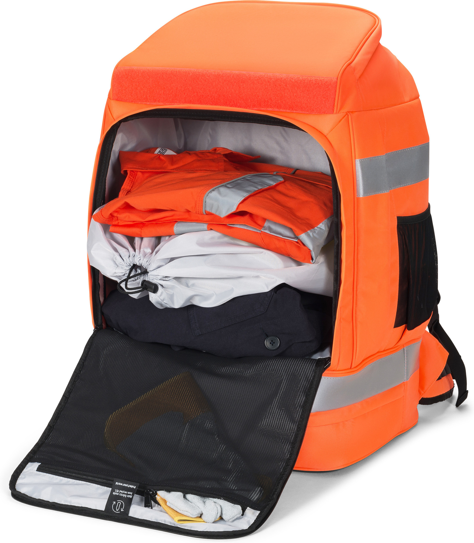 Dicota Hi-Vis 65L -reppu, oranssi