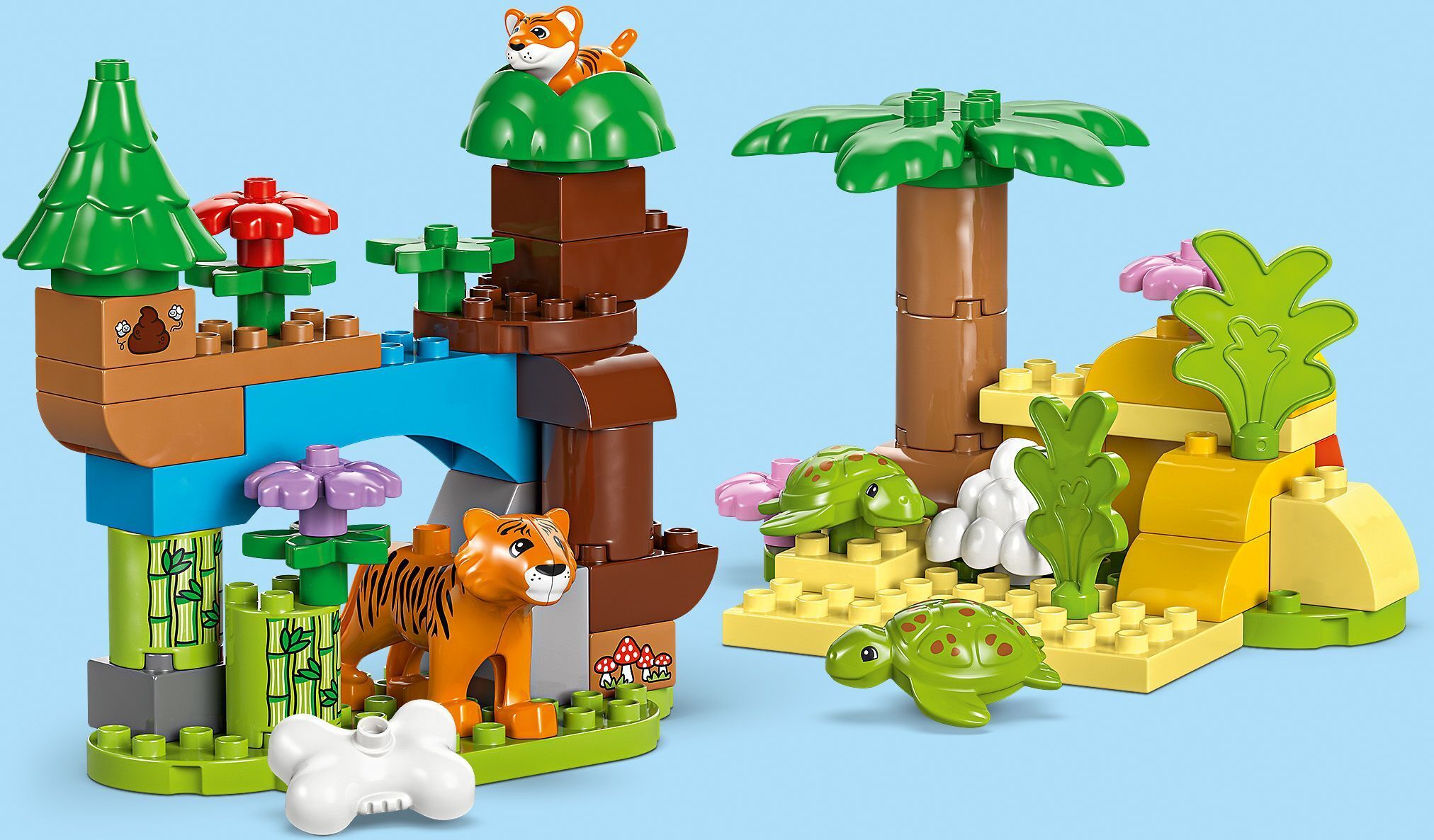 LEGO DUPLO Town 10446 – 3-in-1 luonnoneläinperheet