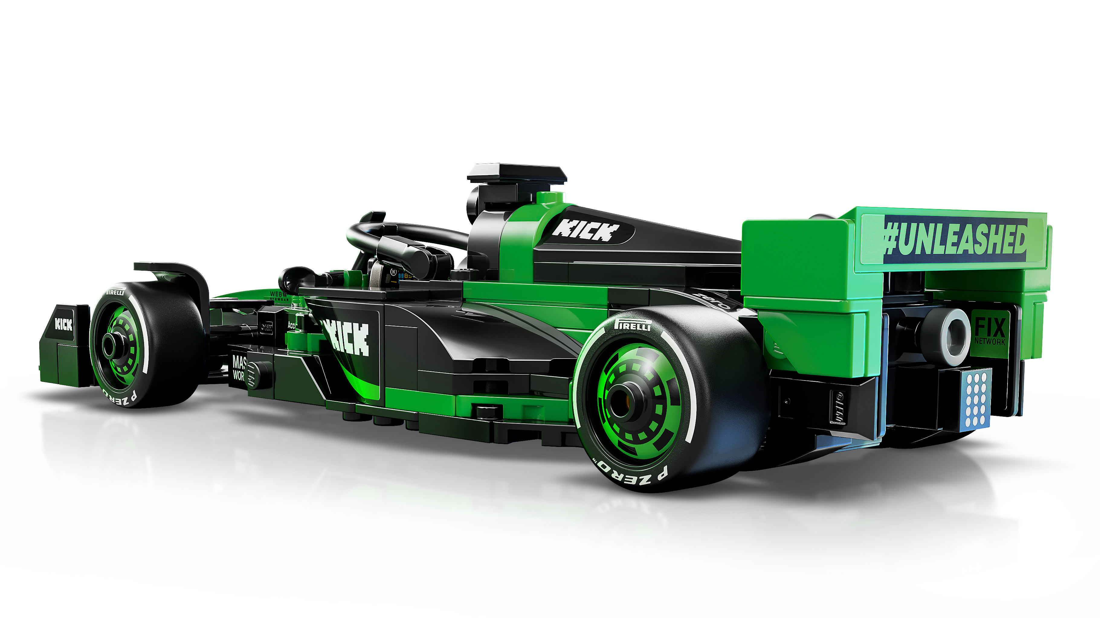 LEGO Speed Champions 77247 – KICK Sauber F1® Team C44 ‑kilpa-auto