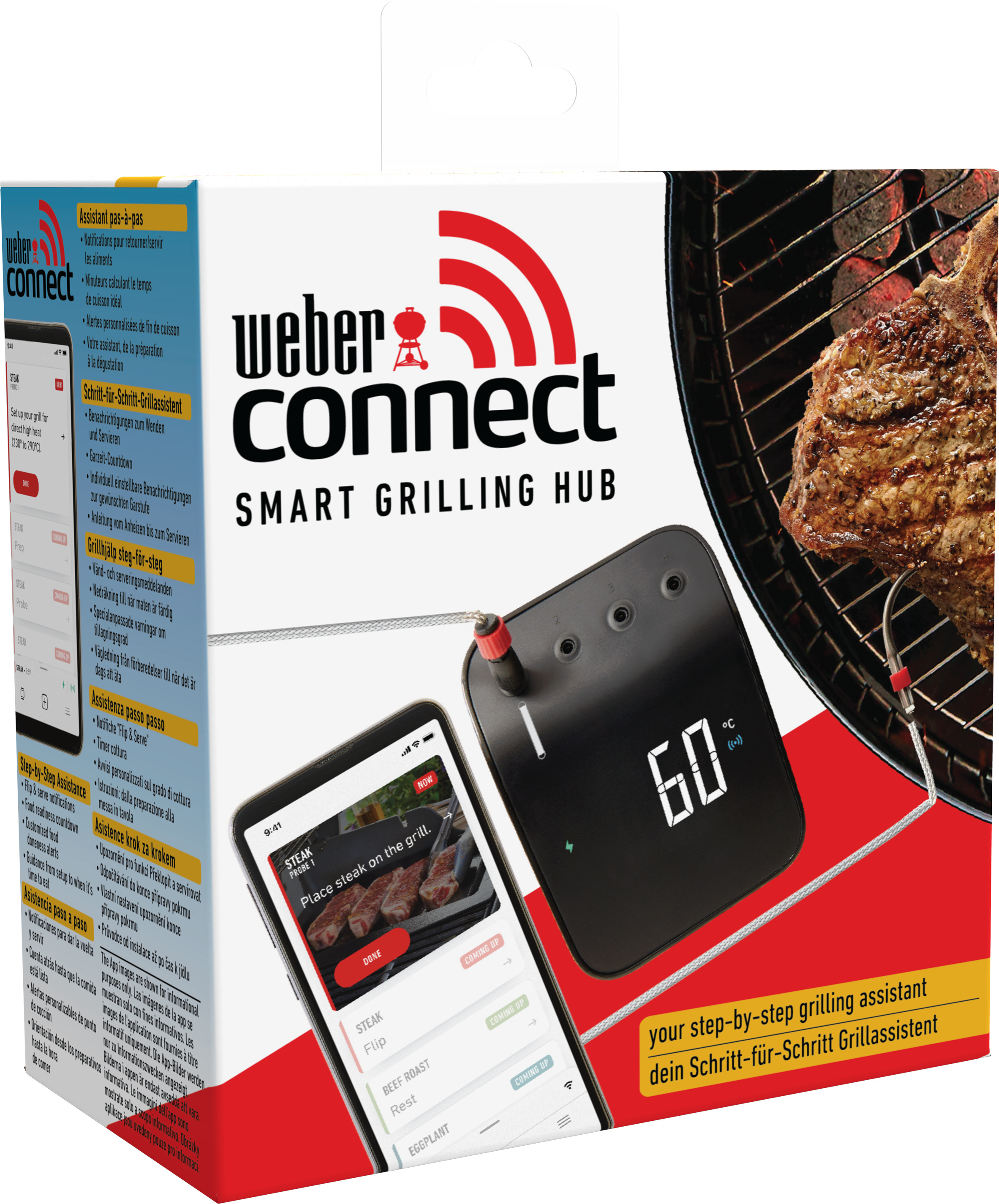 Weber Connect Smart Grilling Hub -paistolämpömittari