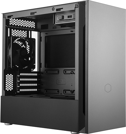 Cooler Master Silencio S400  Micro-ATX-kotelo, musta