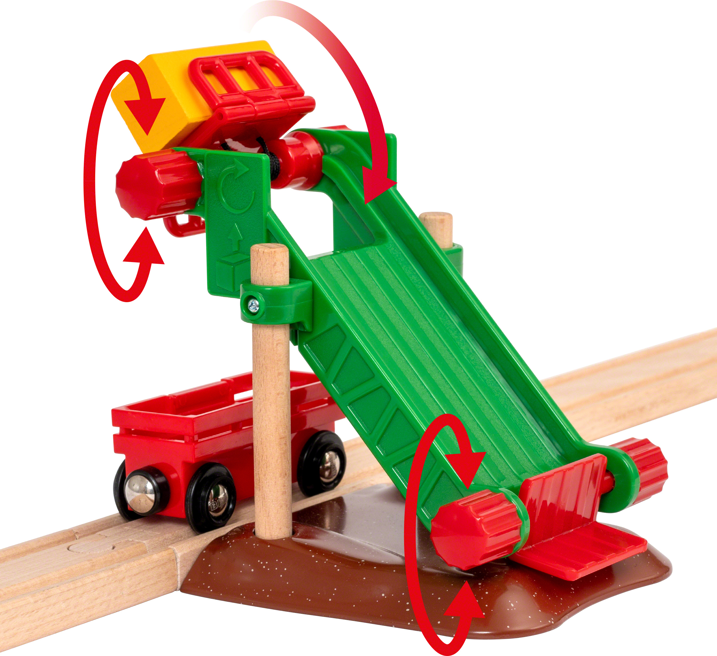 BRIO World 33982 - Tavarajuna ja 3 vaunua