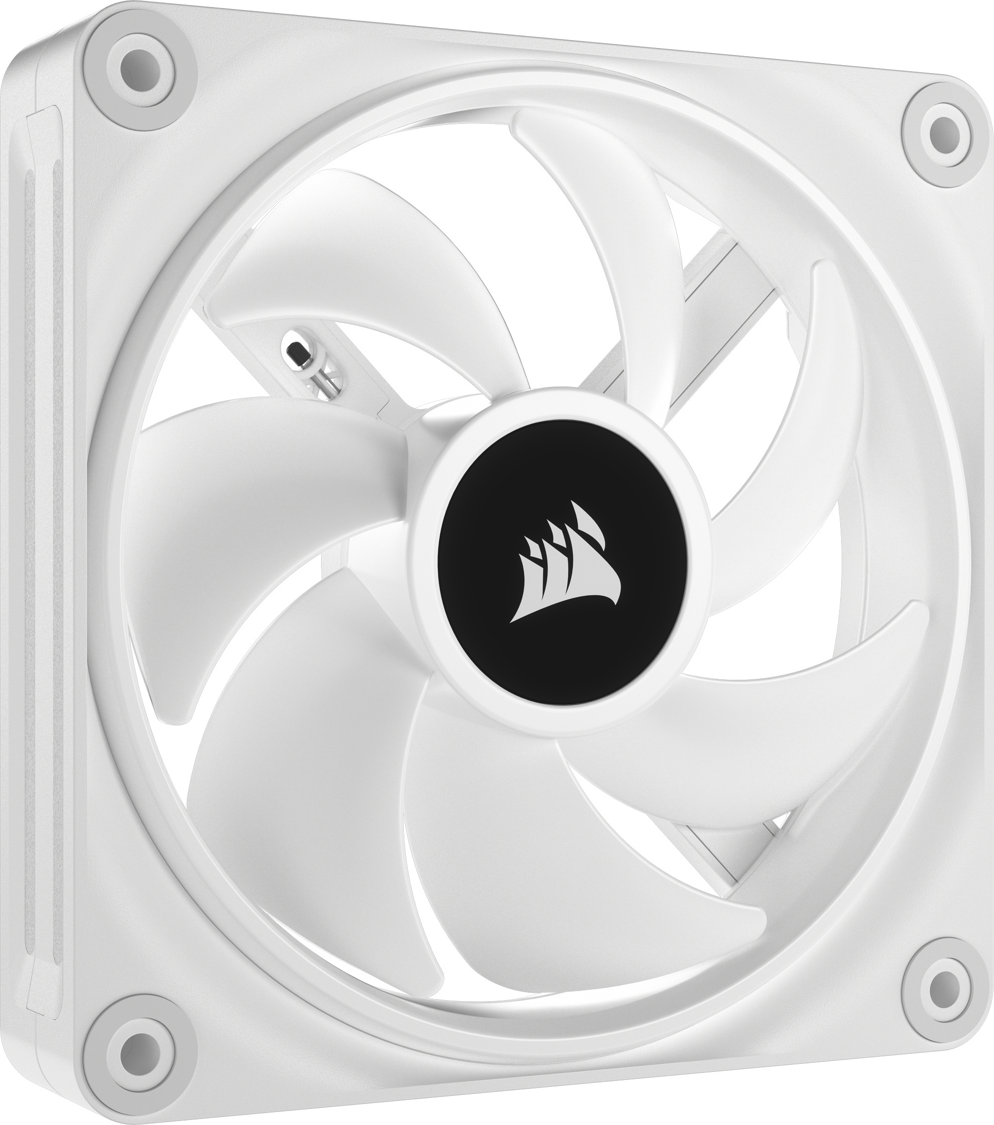 Corsair iCUE LINK QX120 RGB PWM -tuuletin, 120 mm, valkoinen, 3 kpl Starter Kit