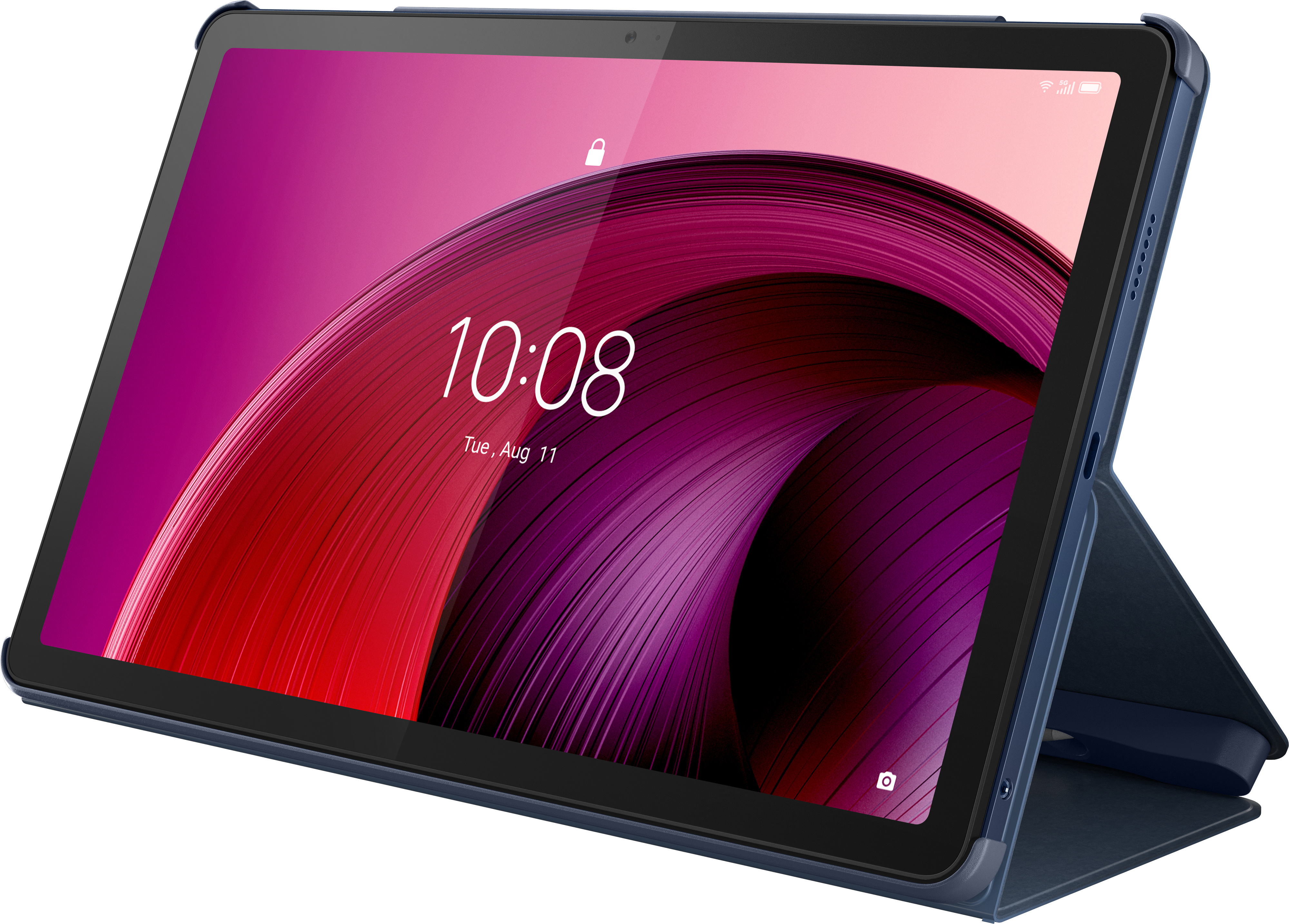 Lenovo Tab M10 5G Folio Case -suojakuori, sininen