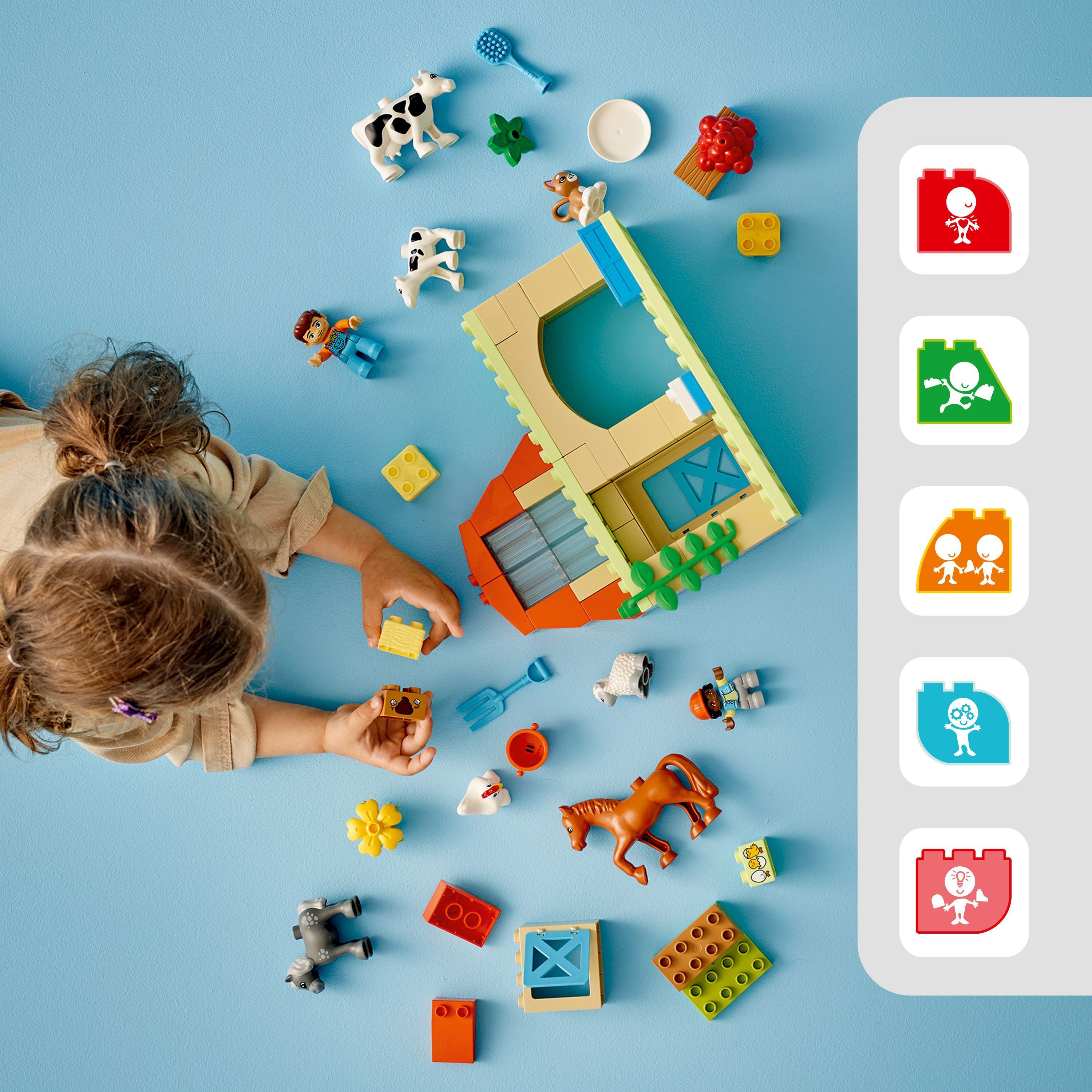 LEGO DUPLO Town 10416  - Eläinten hoitoa maatilalla