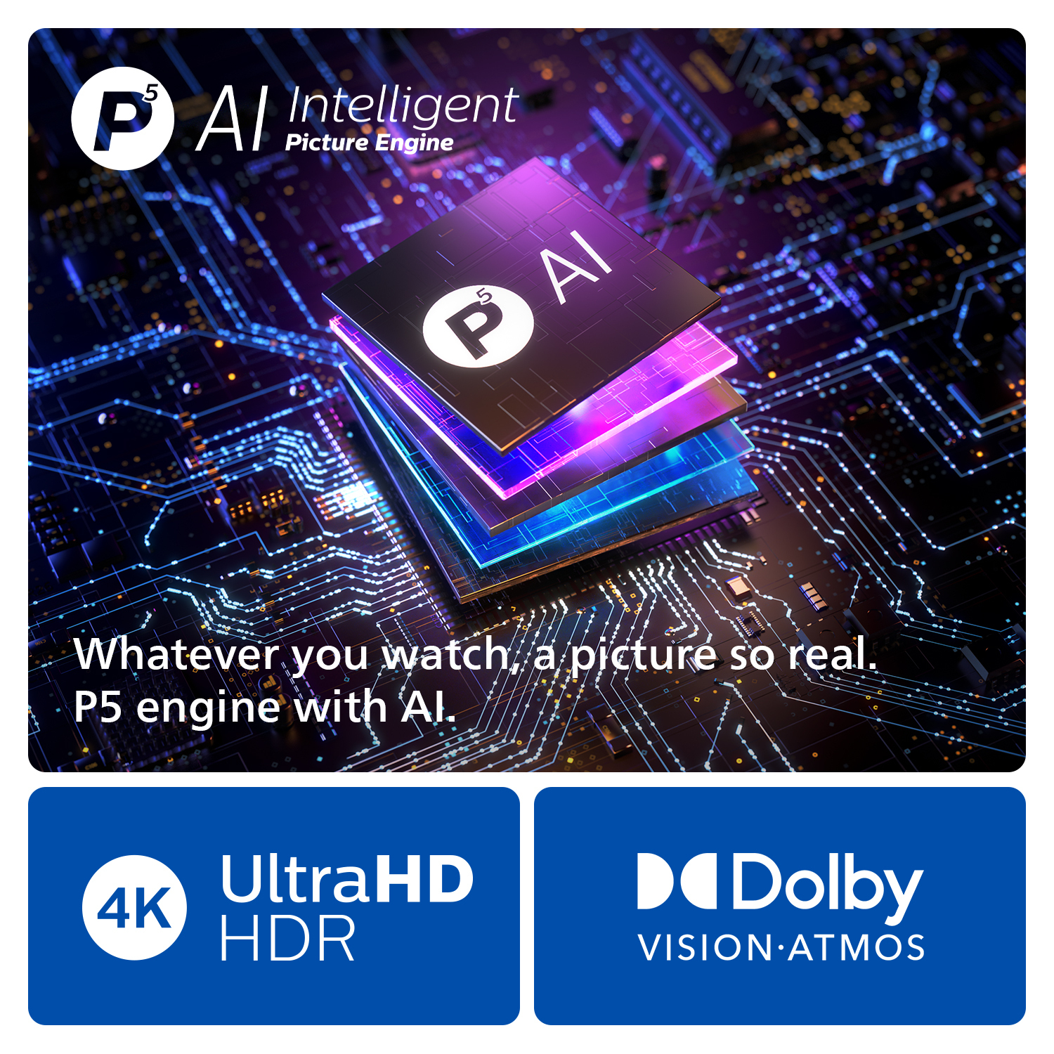 Philips 77" OLED909 – 4K OLED+ Ambilight Google TV