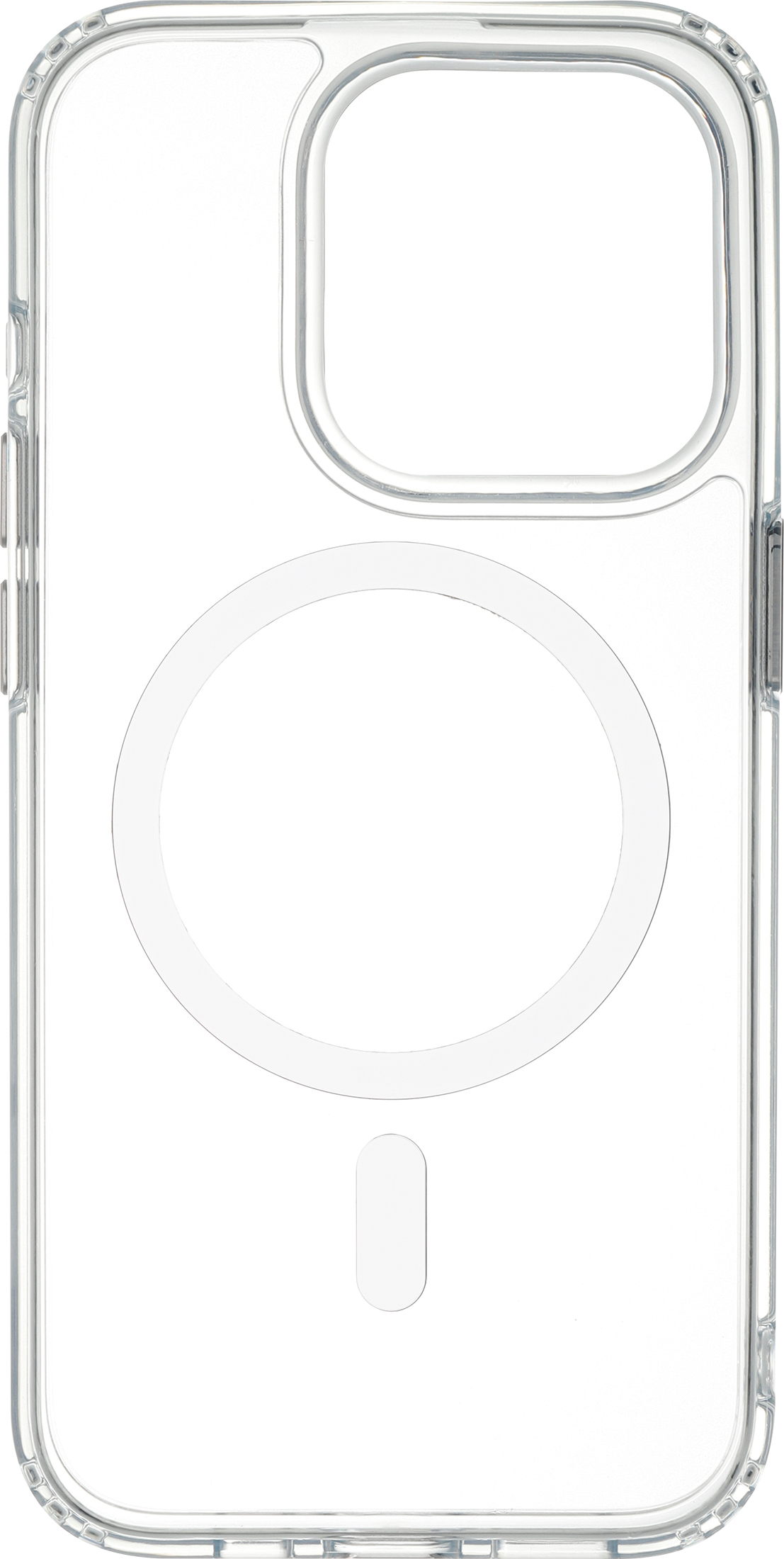 Fonekit Premium MagSafe-yhteensopiva suojakuori, iPhone 15 Pro, läpinäkyvä