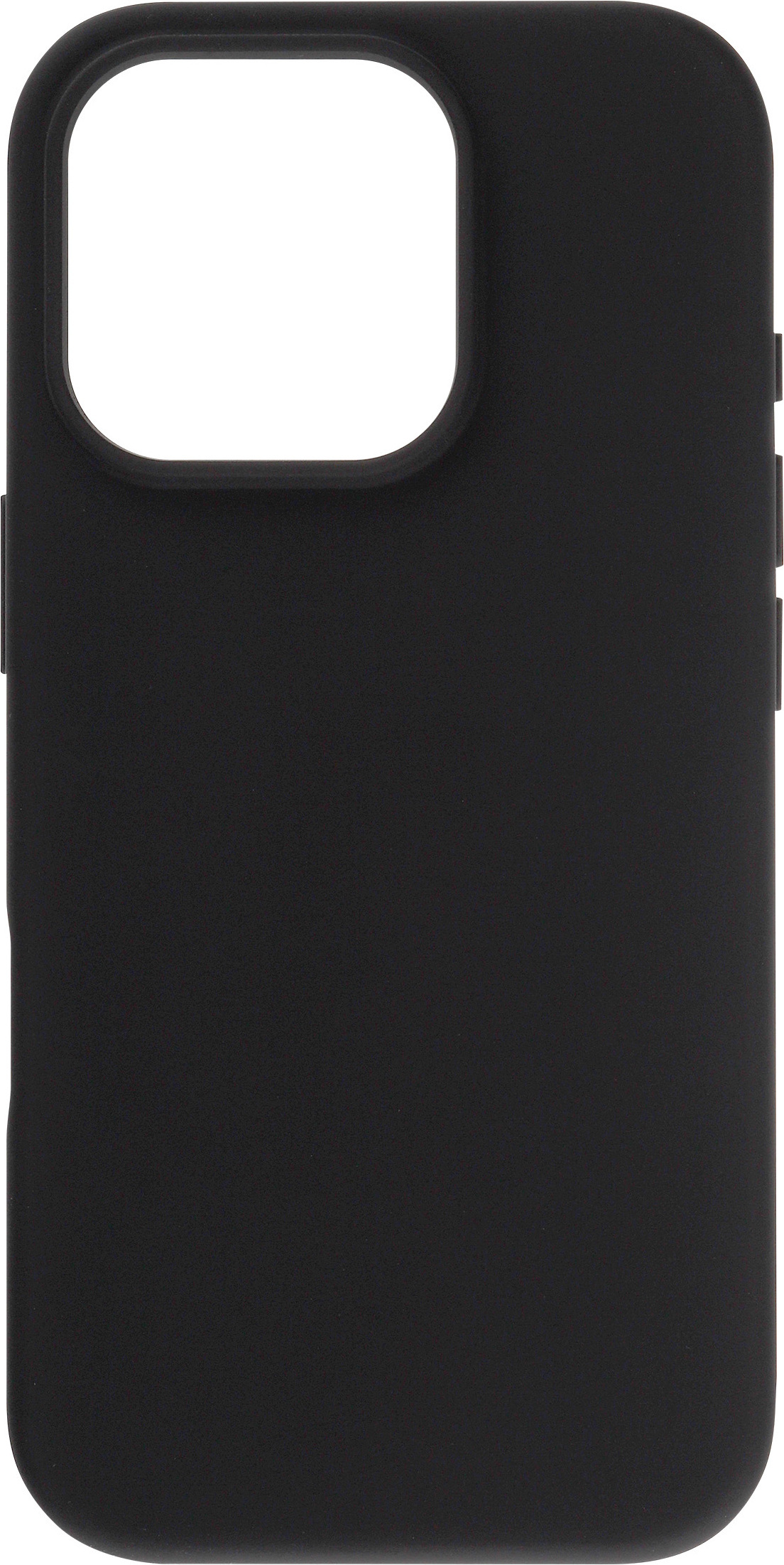 FoneKit MagSafe-yhteensopiva Liquid Silicone -suojakuori, iPhone 16 Pro, musta