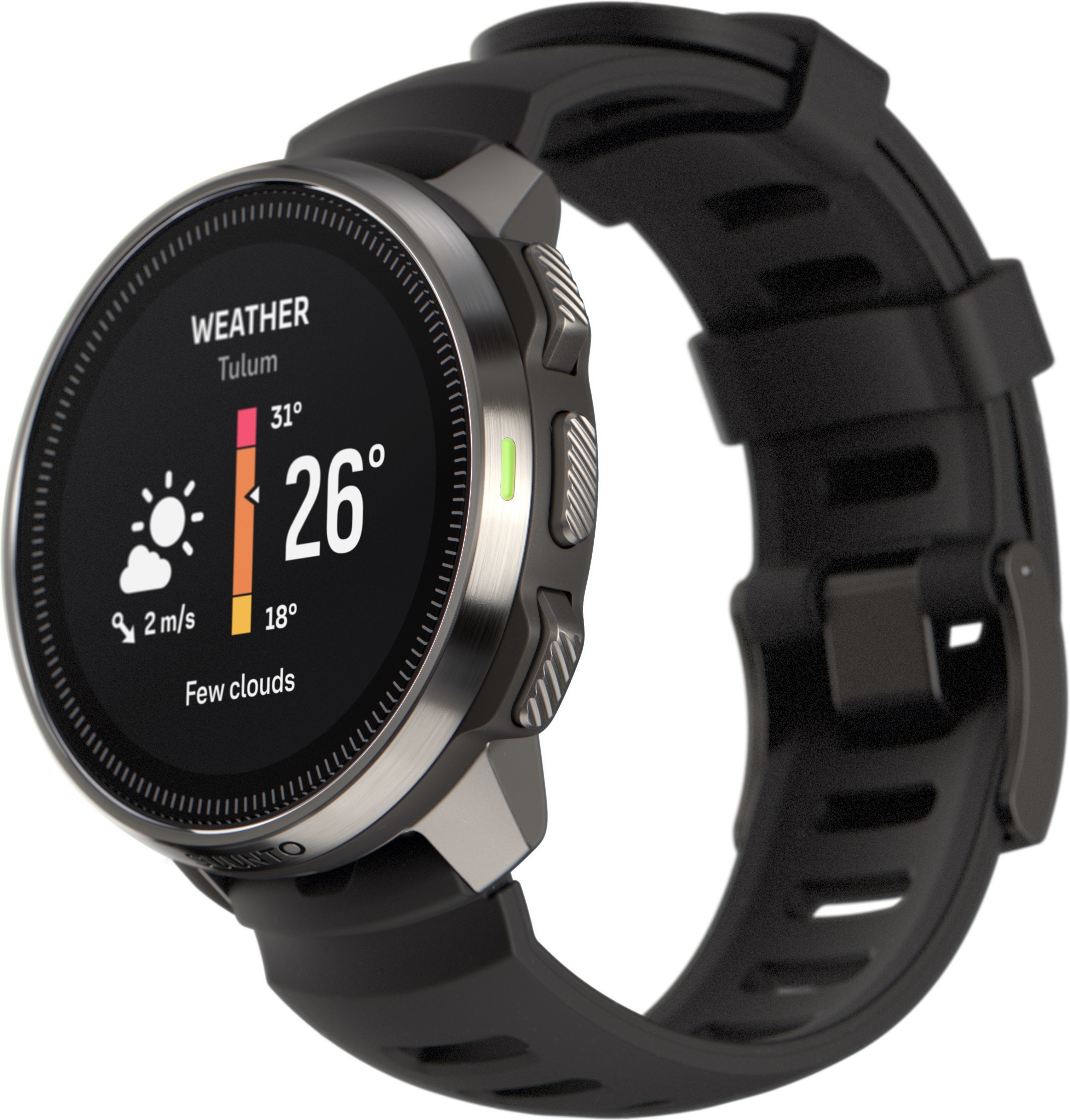 Suunto Ocean -urheilukello, 50 mm, Steel Black