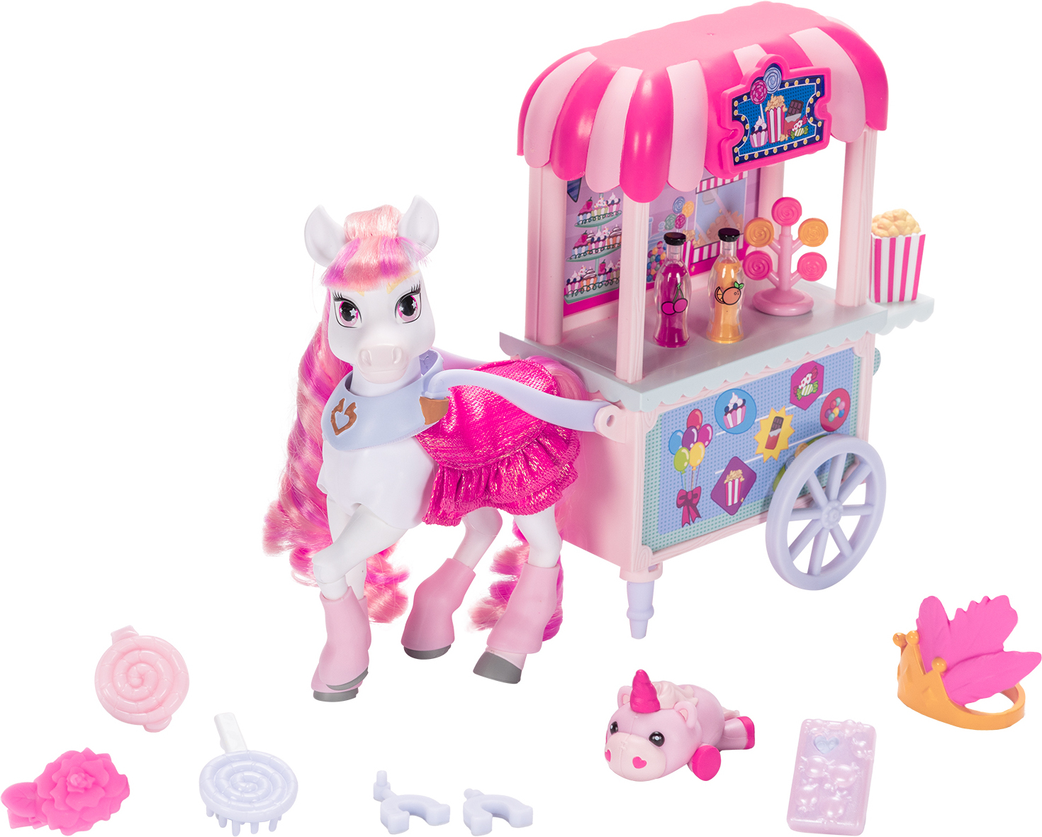 Wild Manes - Candi’s Sugar Crush Carnival -Leikkisetti