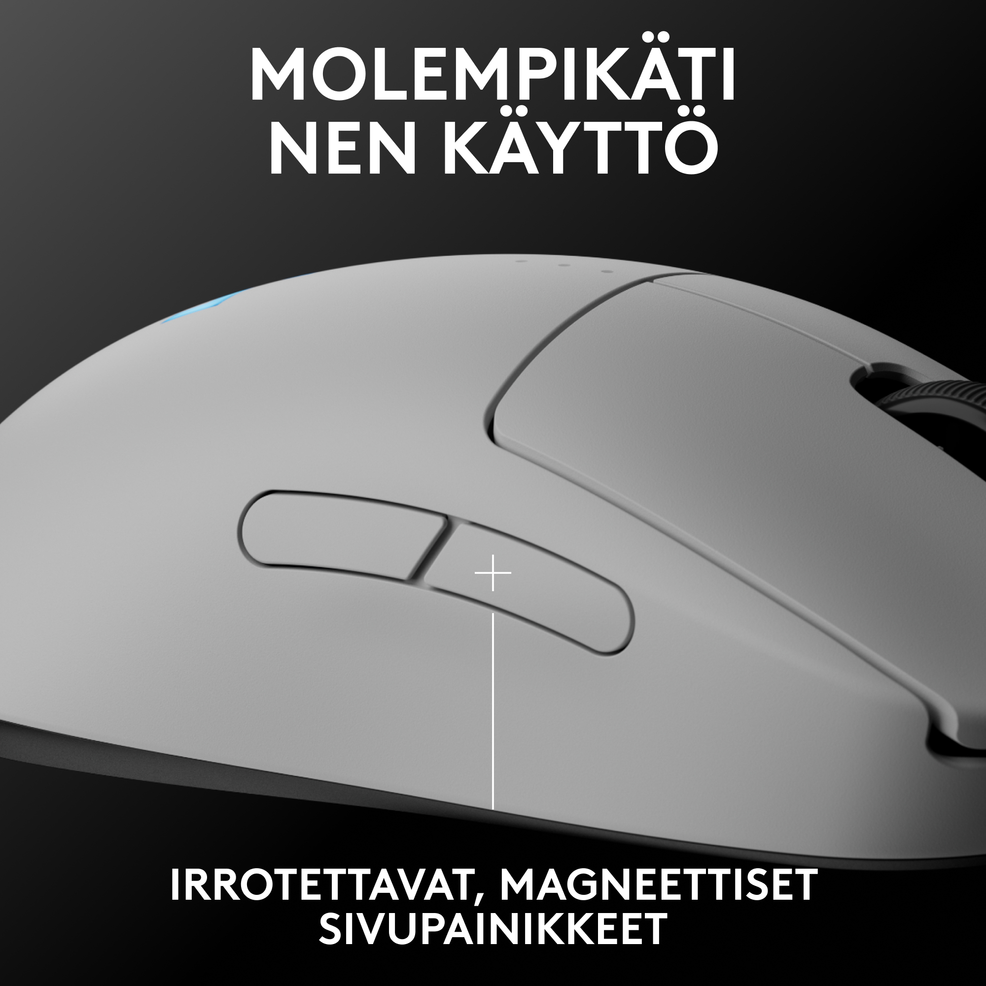 Logitech G915 X LIGHTSPEED TKL -matalaprofiilinen pelinäppäimistö, Tactile-kytkimet, valkoinen
