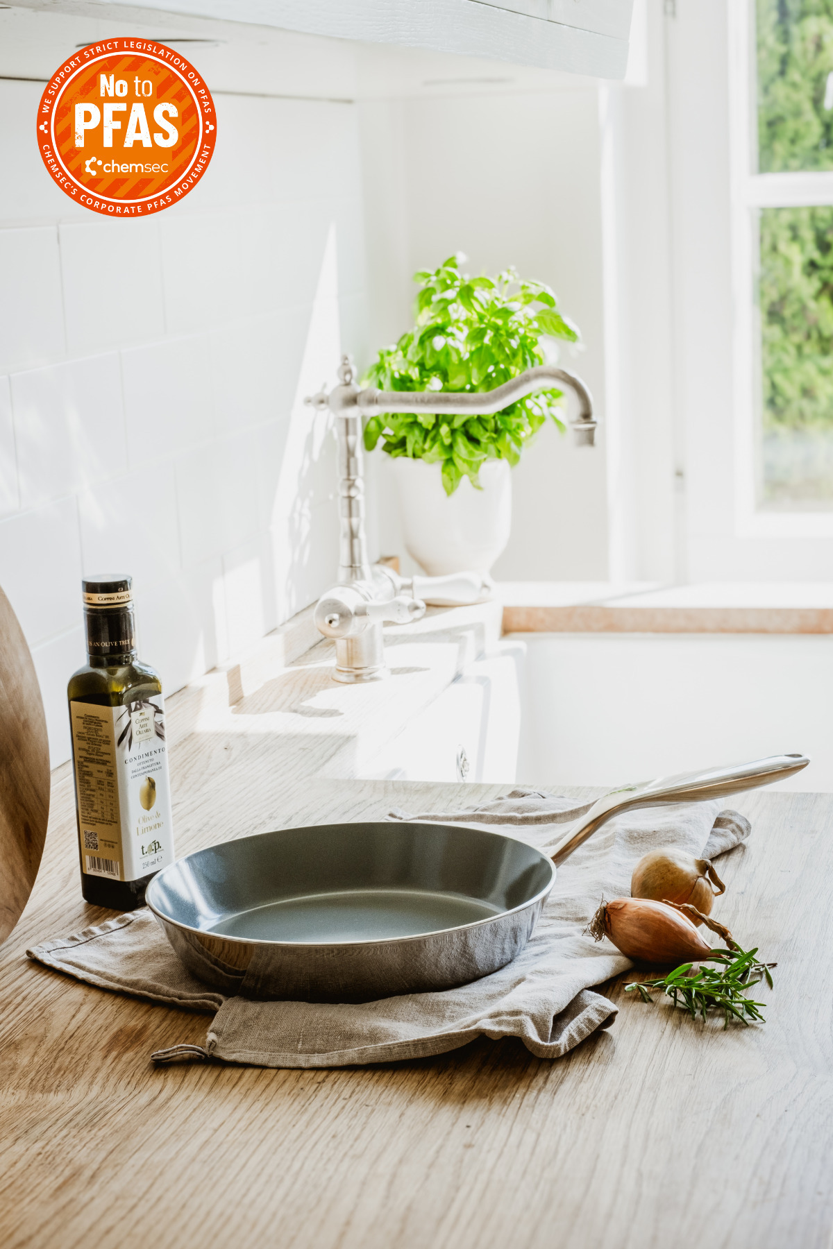 Heirol Cerasafe Triply -paistinpannu, 24 cm