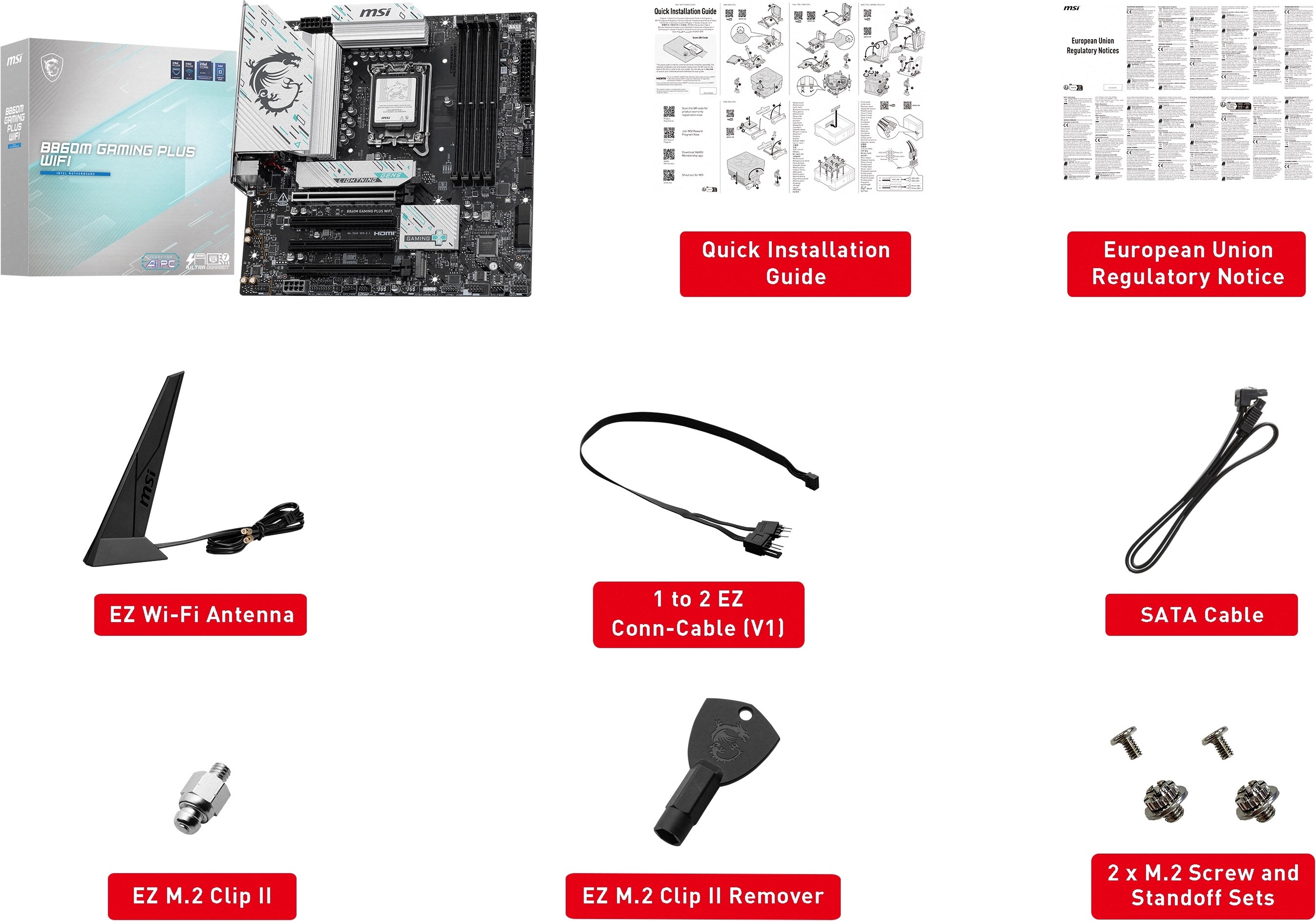 MSI B860M GAMING PLUS WIFI ATX-emolevy