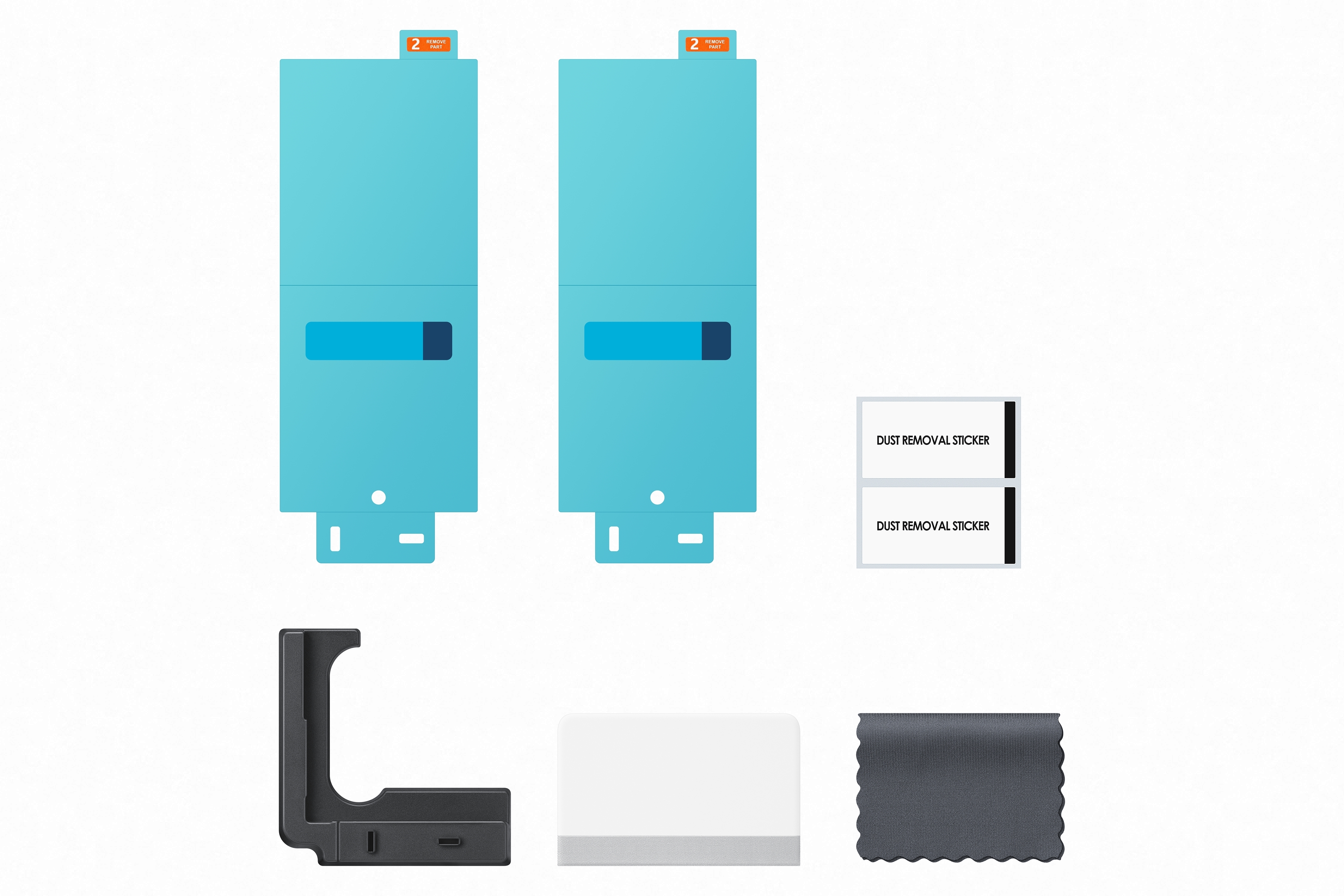 Samsung Z Fold7 Clear Magnet Case suojakotelo