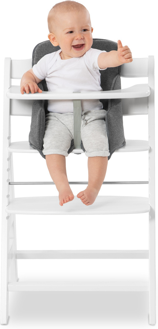 Hauck Alpha Cosy Select -syöttötuolipehmuste, Charcoal