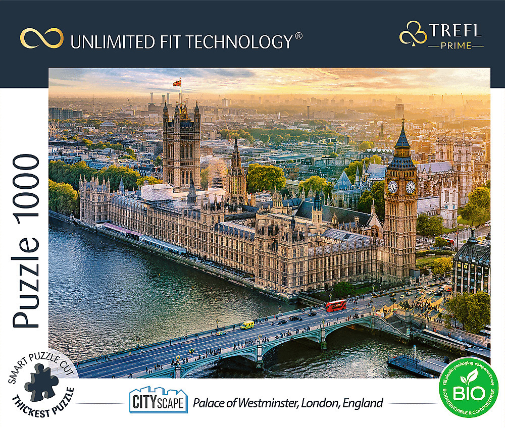 Trefl Palace of Westminster, London, England -palapeli, 1000 palaa