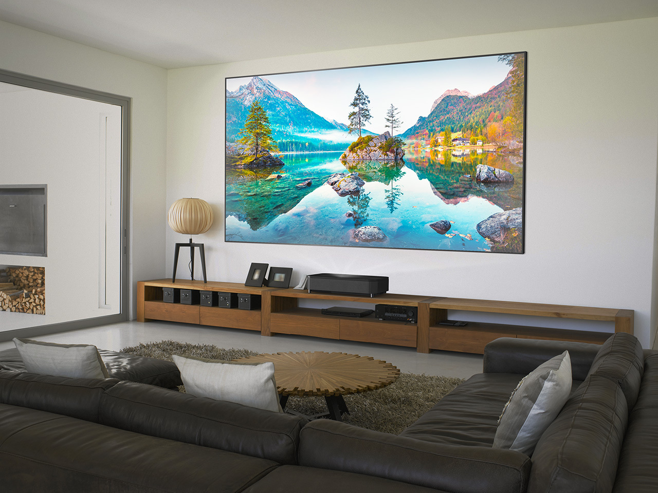 Epson EH-LS800B 4K PRO-UHD -älylaserprojektori, lähiheijastus, musta