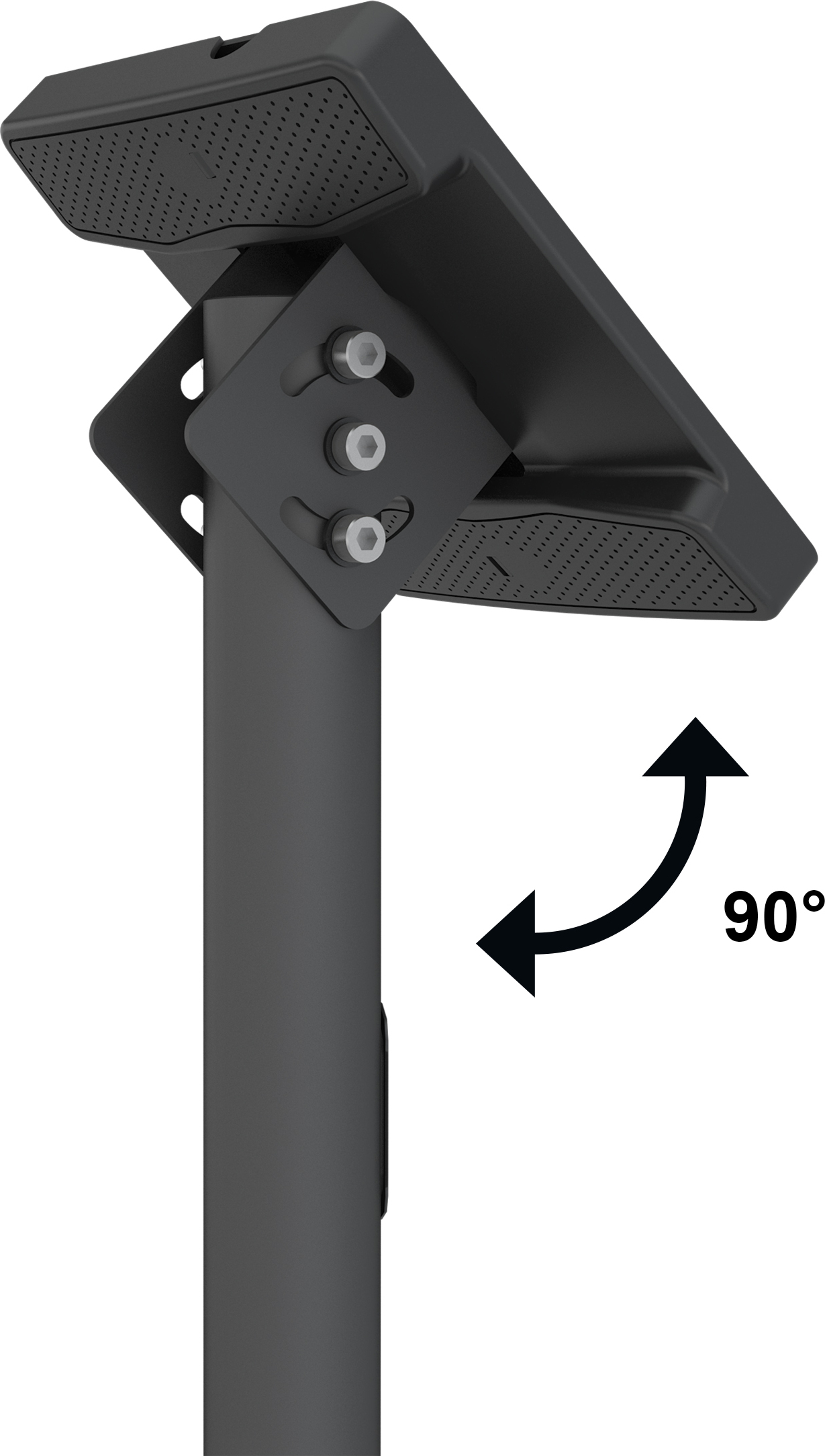 Multibrackets M Ceiling Mount Pro MBC1U VESA 400 -kattokiinnike 40-65" näytöille