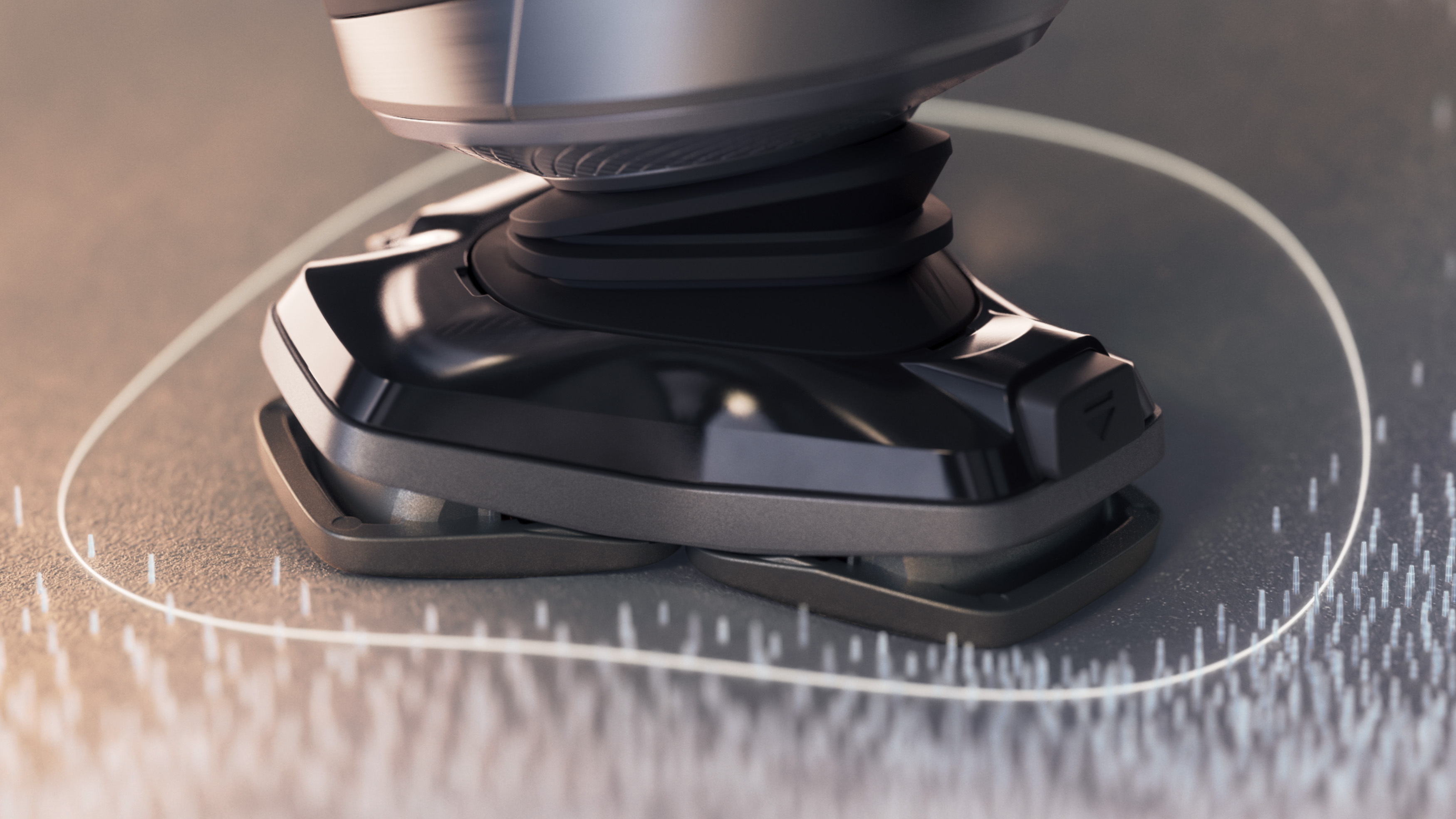 Philips S9000 Prestige SP9883/36 -parranajokone puhdistusasemalla