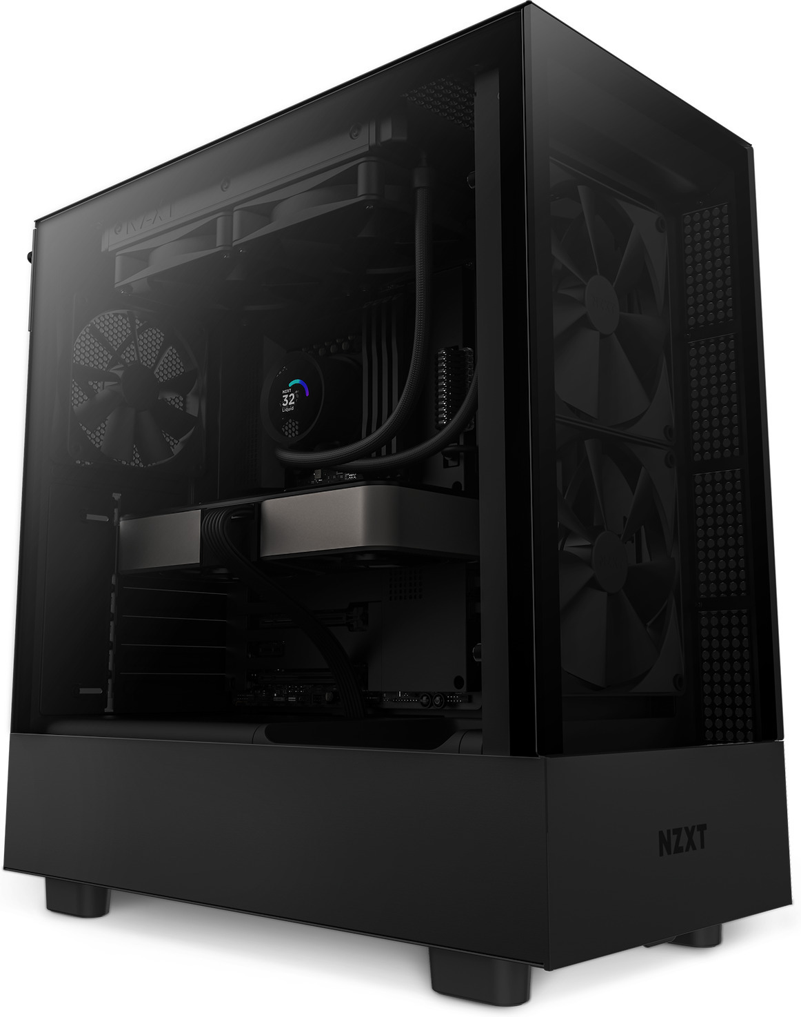 NZXT Kraken 280 -nestejäähdytysjärjestelmä, musta