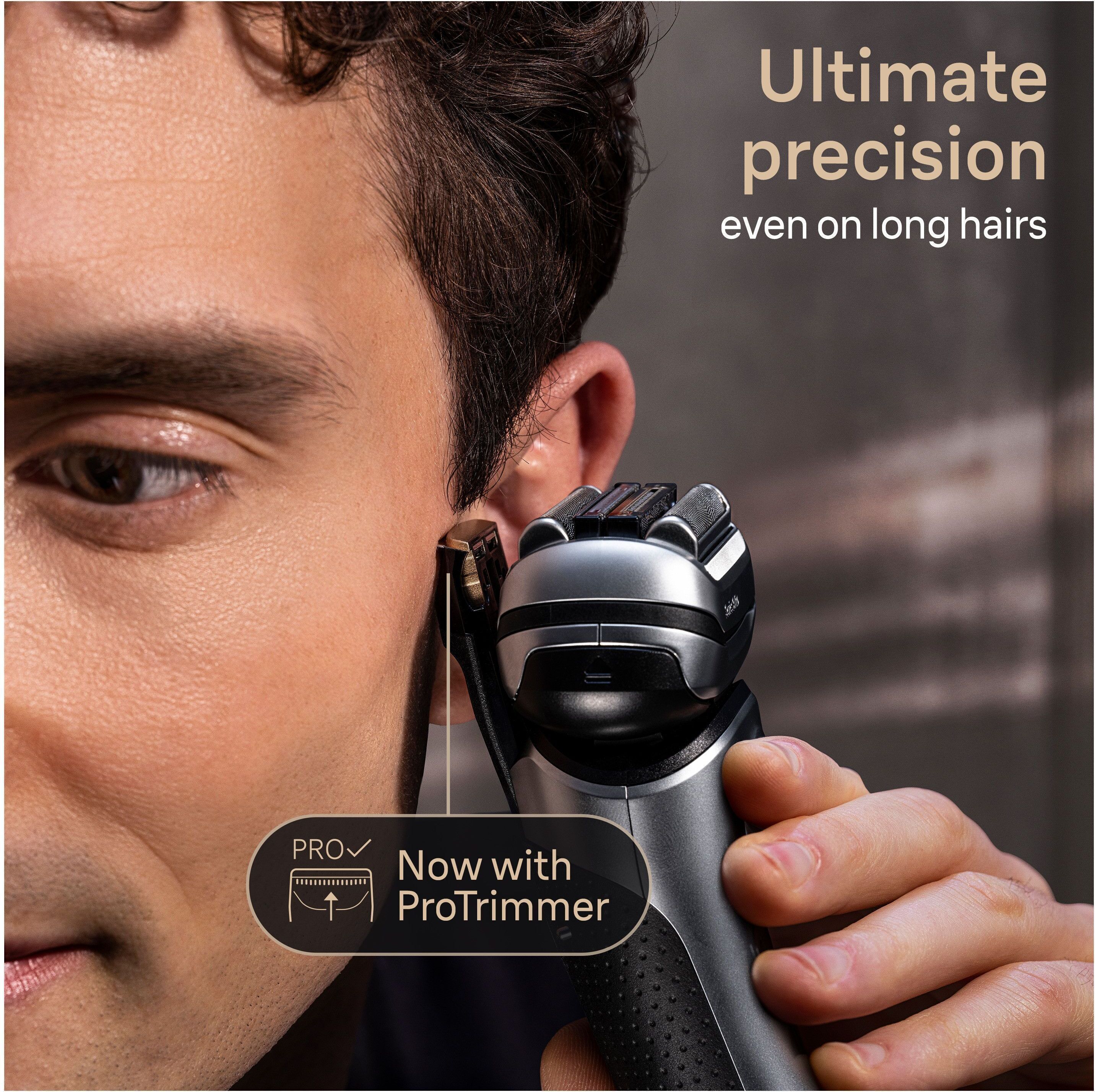 Braun Series 9 PRO+ 9565cc -parranajokone puhdistusasemalla