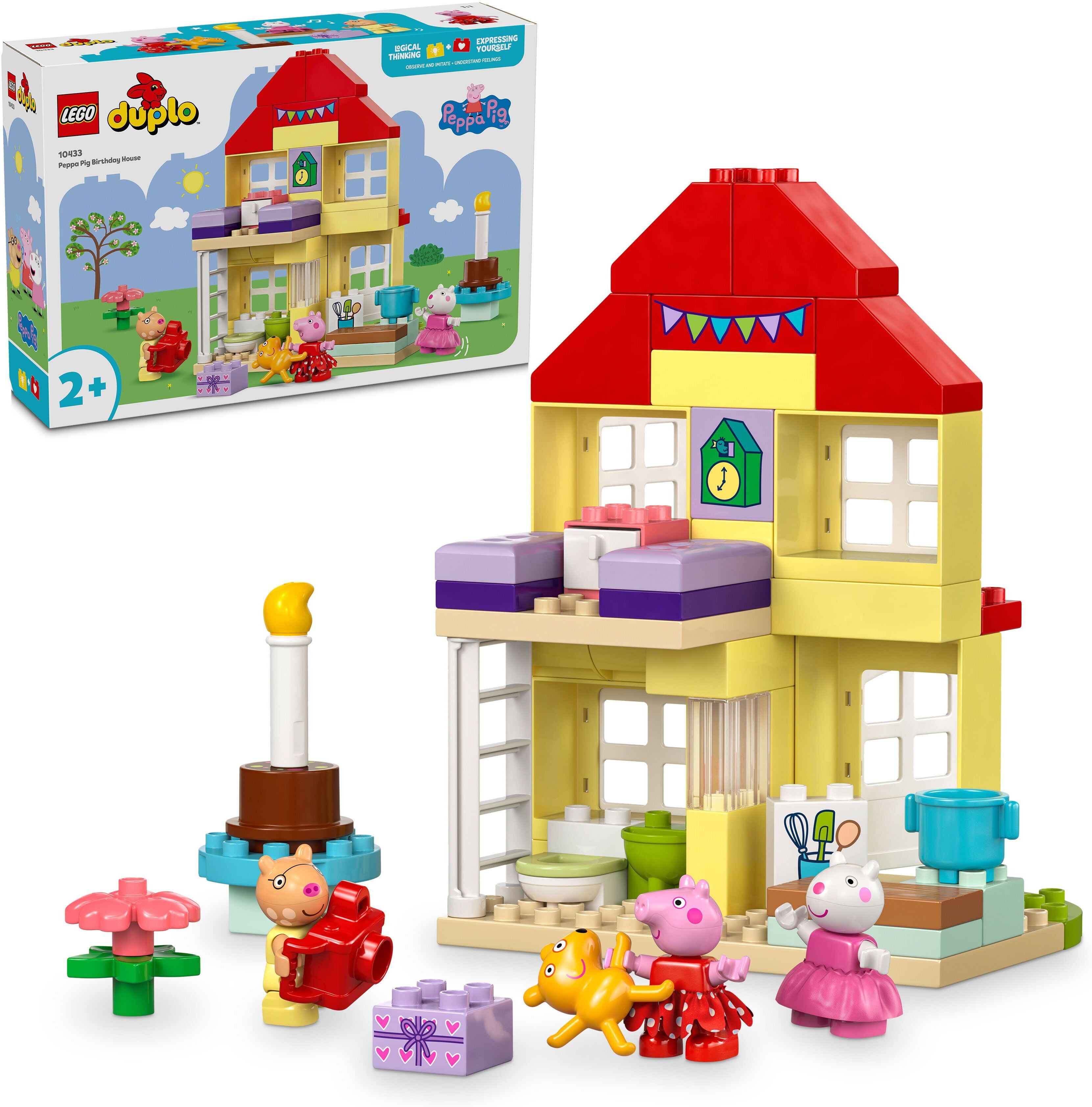 LEGO DUPLO Peppa Pig 10433 - Pipsa Possun syntymäpäivätalo